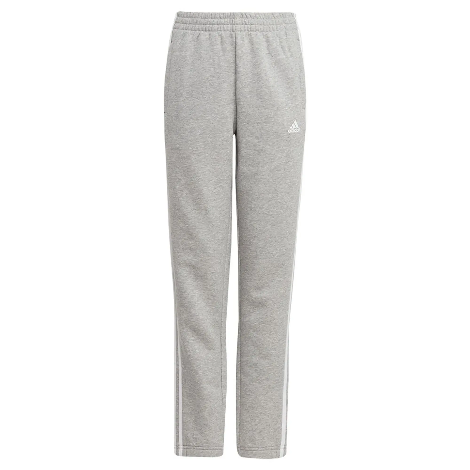 adidas  Essentials 3-Stripes Fleece Joggers  boys's Children's Sportswear in Grey