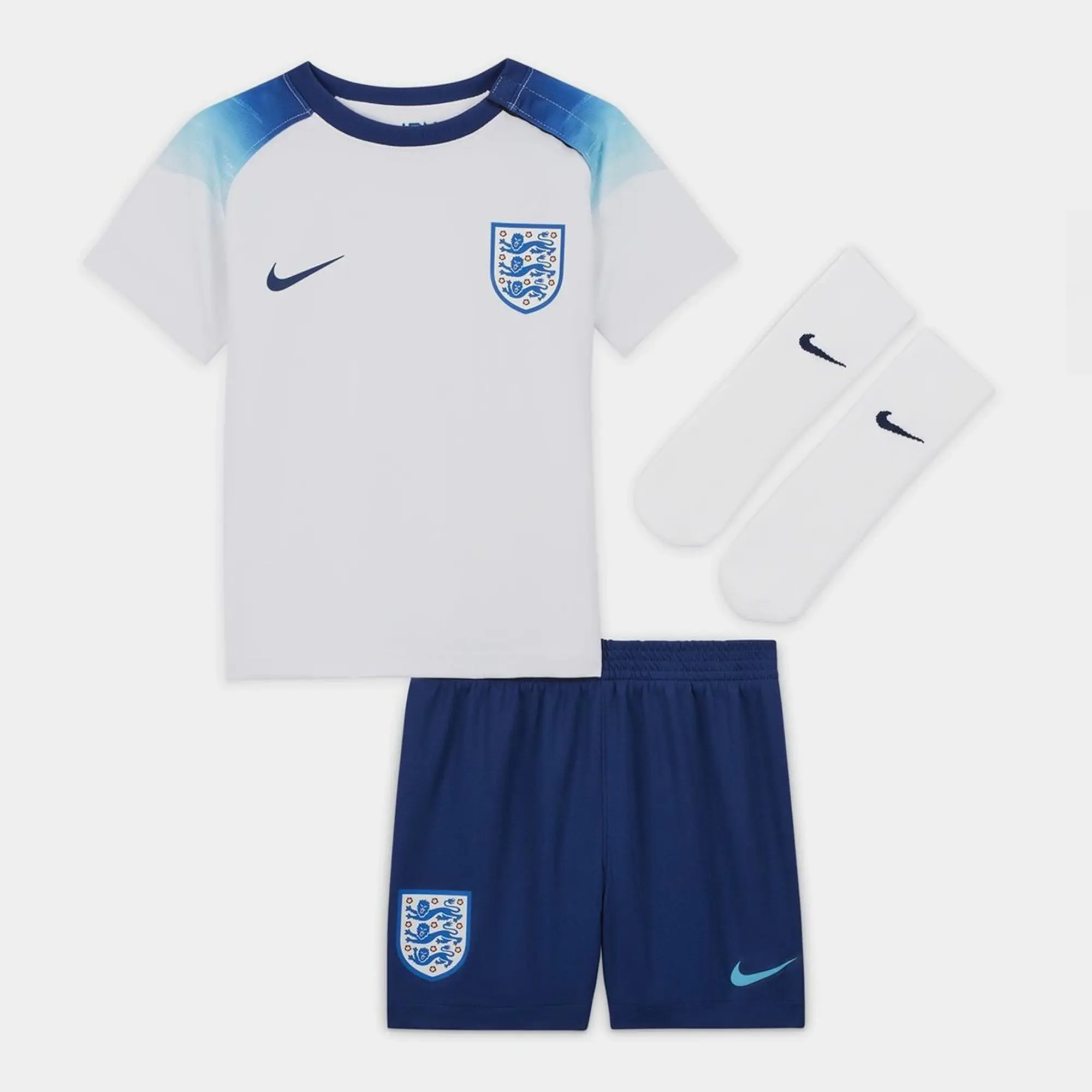 Nike England Mens SS Home Mini Kit 2022