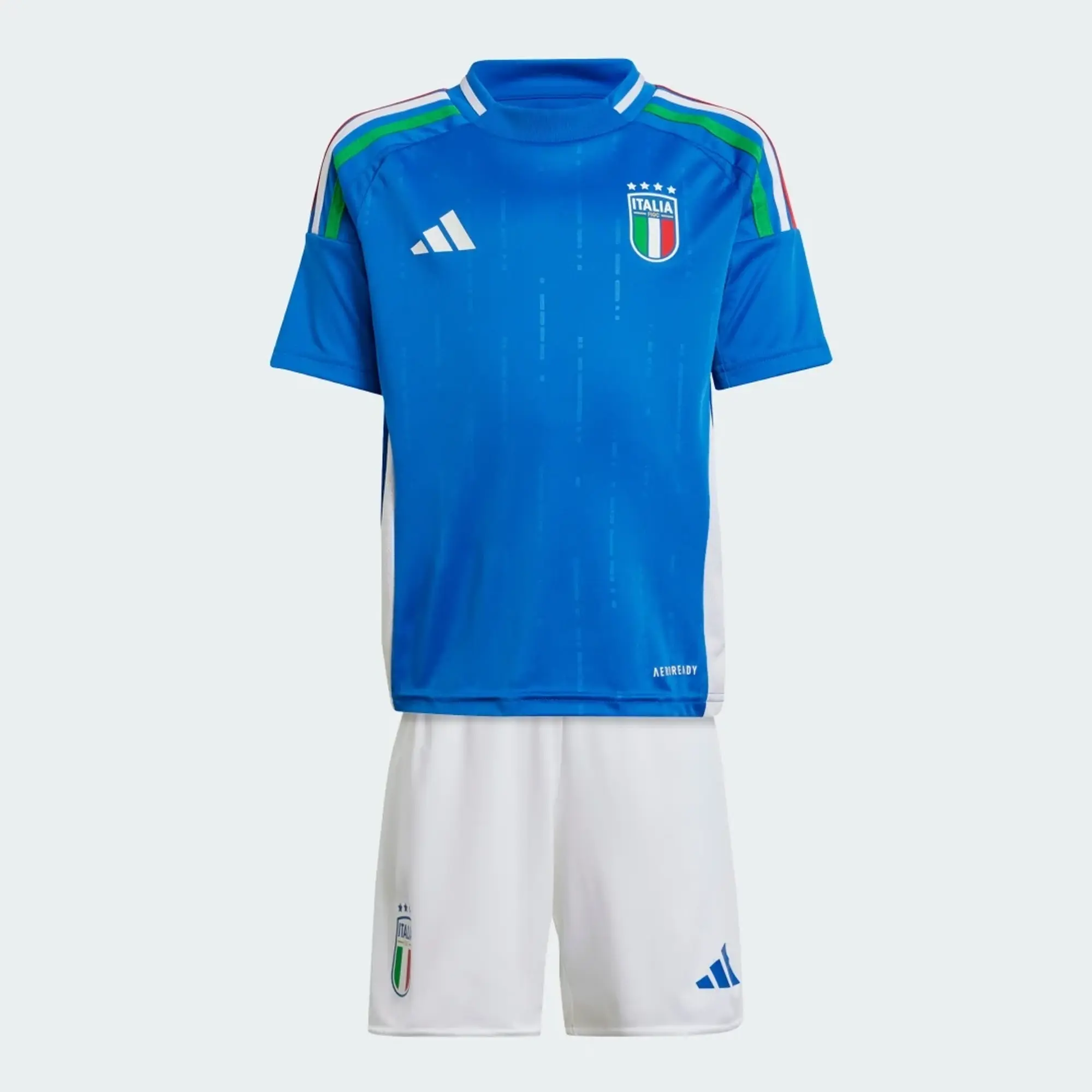adidas Italy Kids SS Home Mini Kit 2024