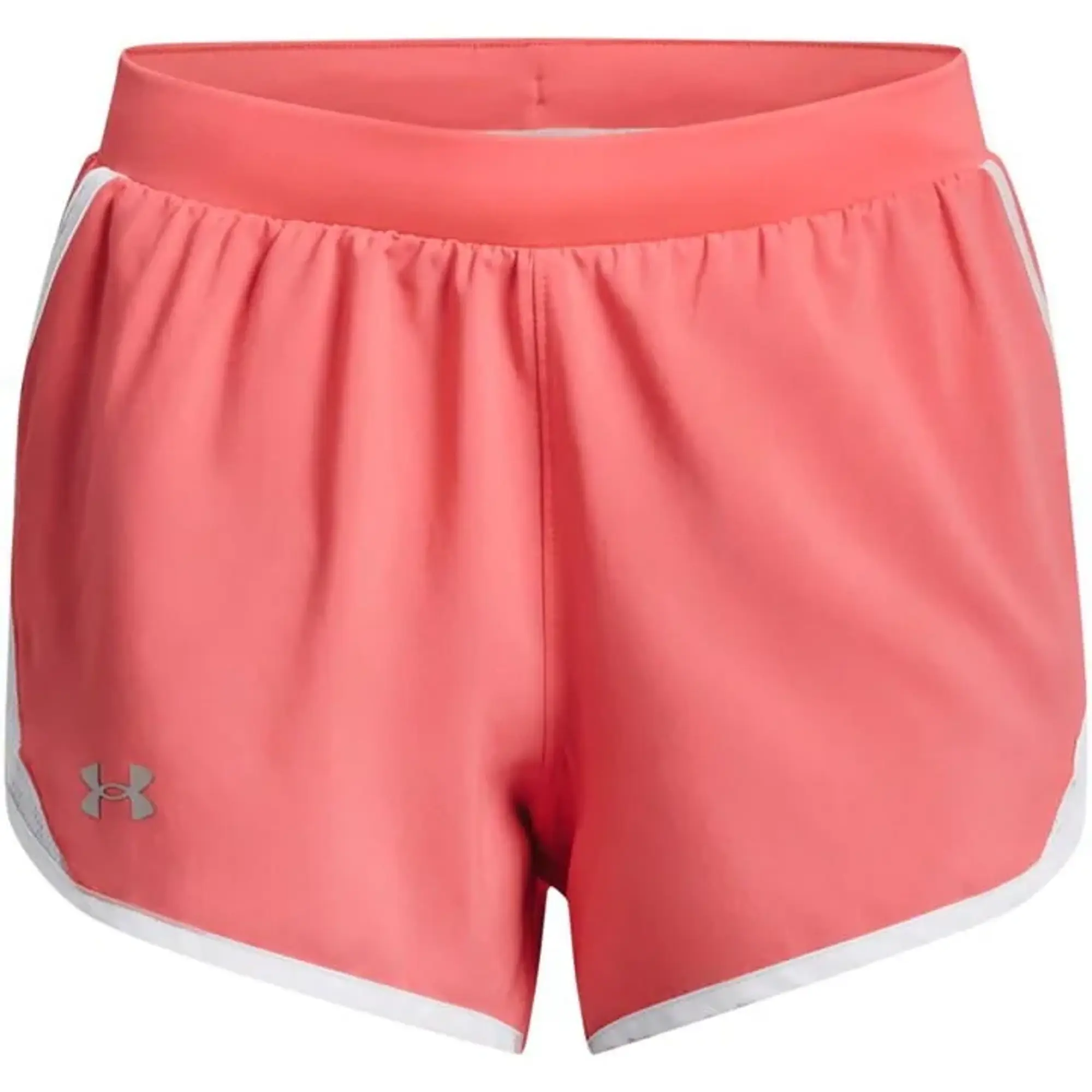 Women's  Under Armour  Fly-By 2.0 Shorts Eclectic Pink / White / Reflective XS