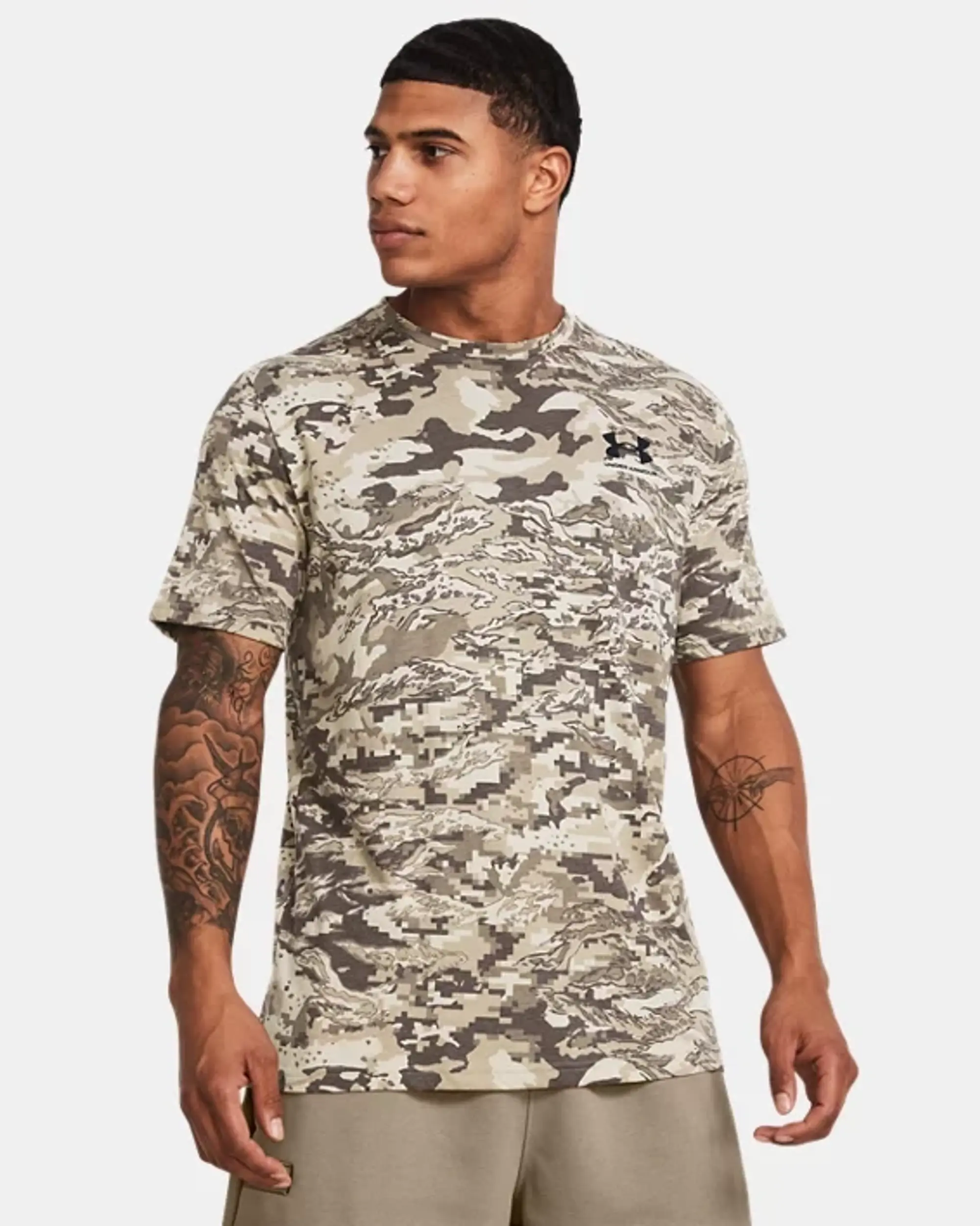 Under Armour ABC CAMO SS - Brown