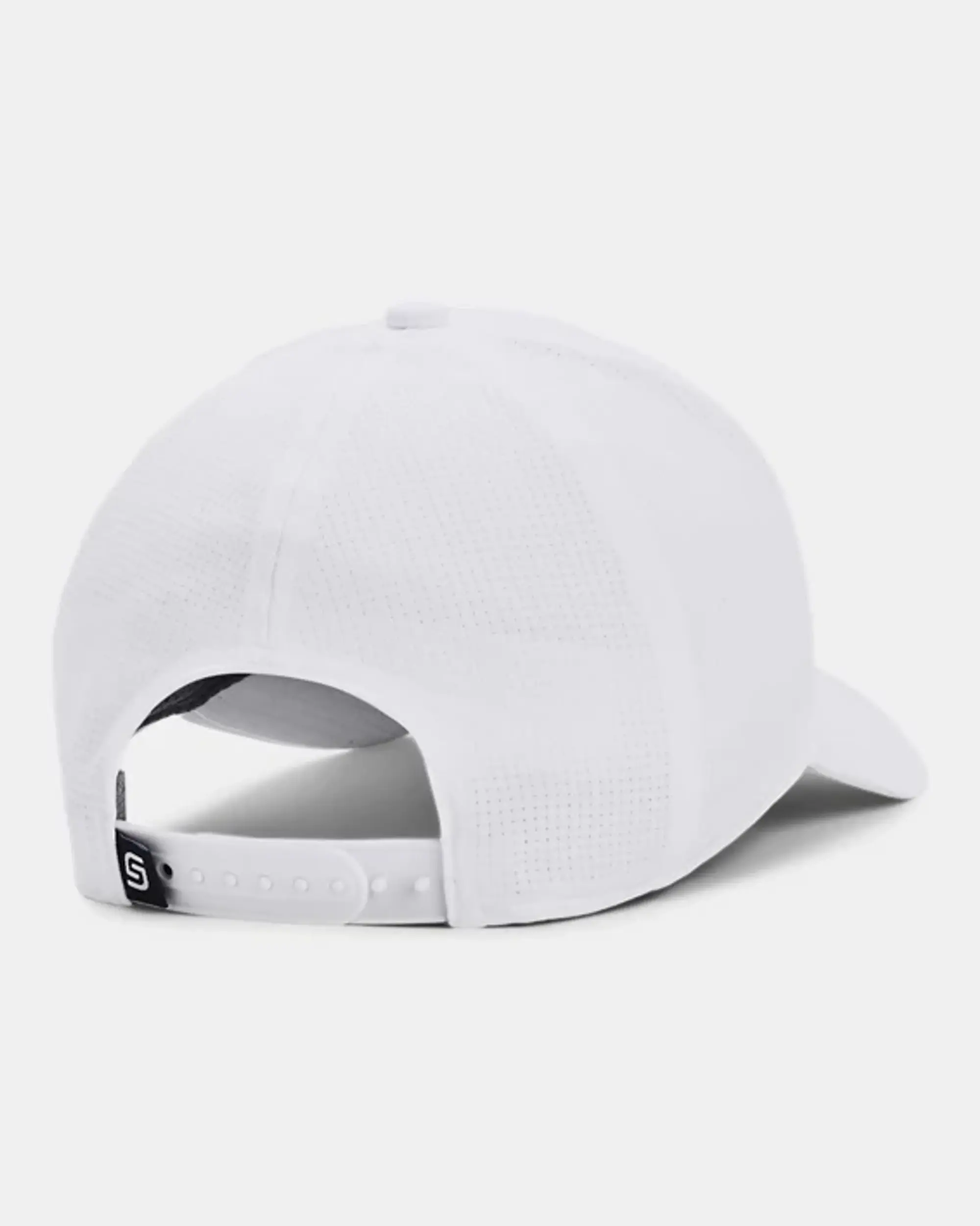 Men's  Under Armour  Jordan Spieth Tour Adjustable Hat White / Midnight Navy OSFM