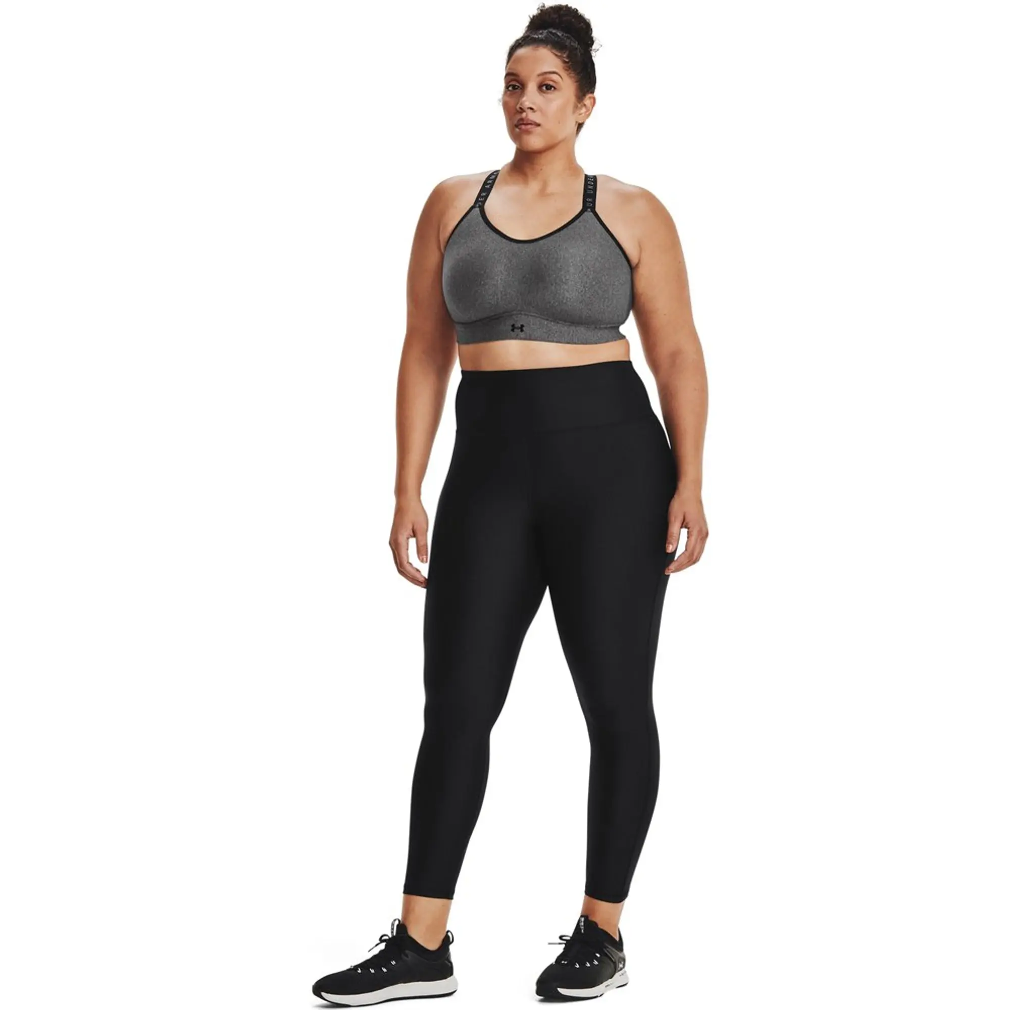Women's  Under Armour  Tech Leggings Black / White 3X