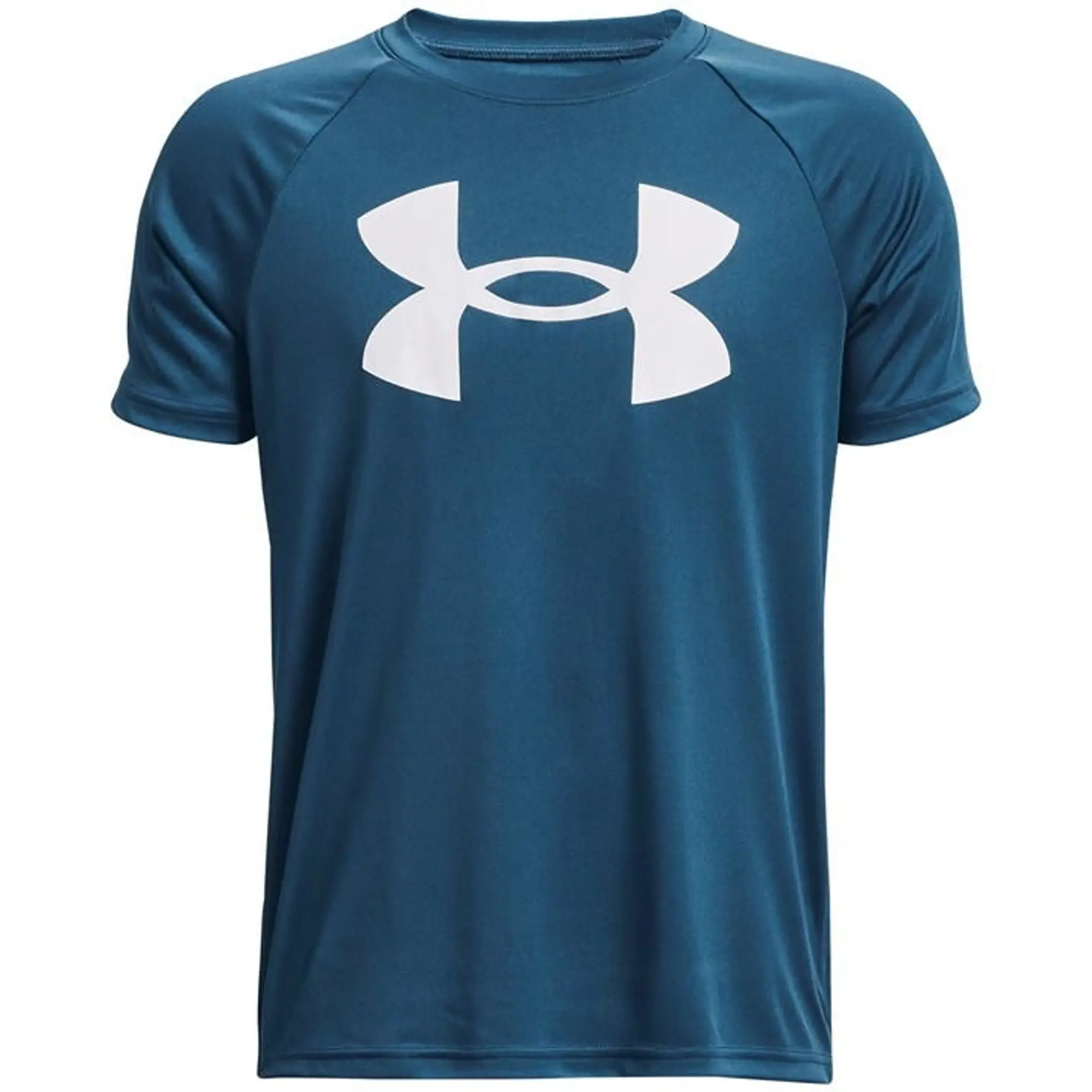 Boys'  Under Armour  Tech™ Big Logo Short Sleeve Midnight Navy / White YXL (63 - 67 in)