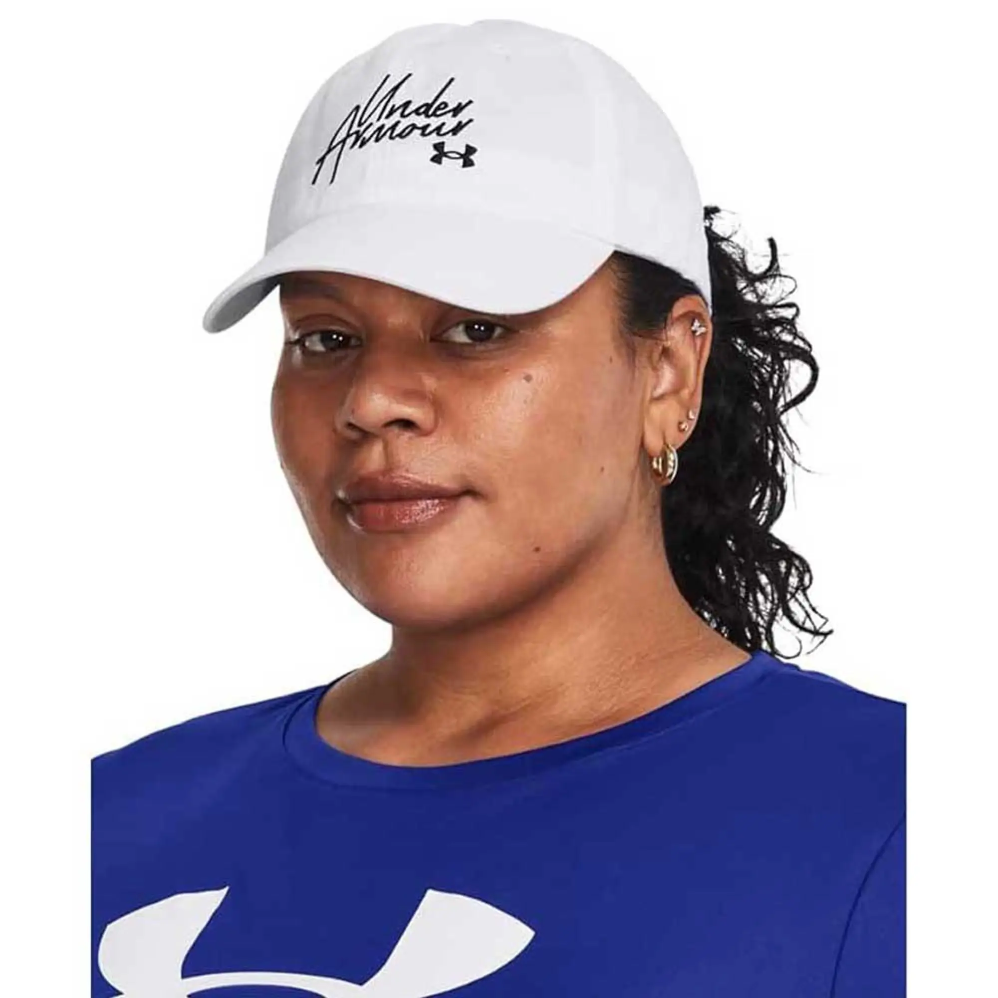 Women's  Under Armour  Favorite Hat White / White / Black OSFM