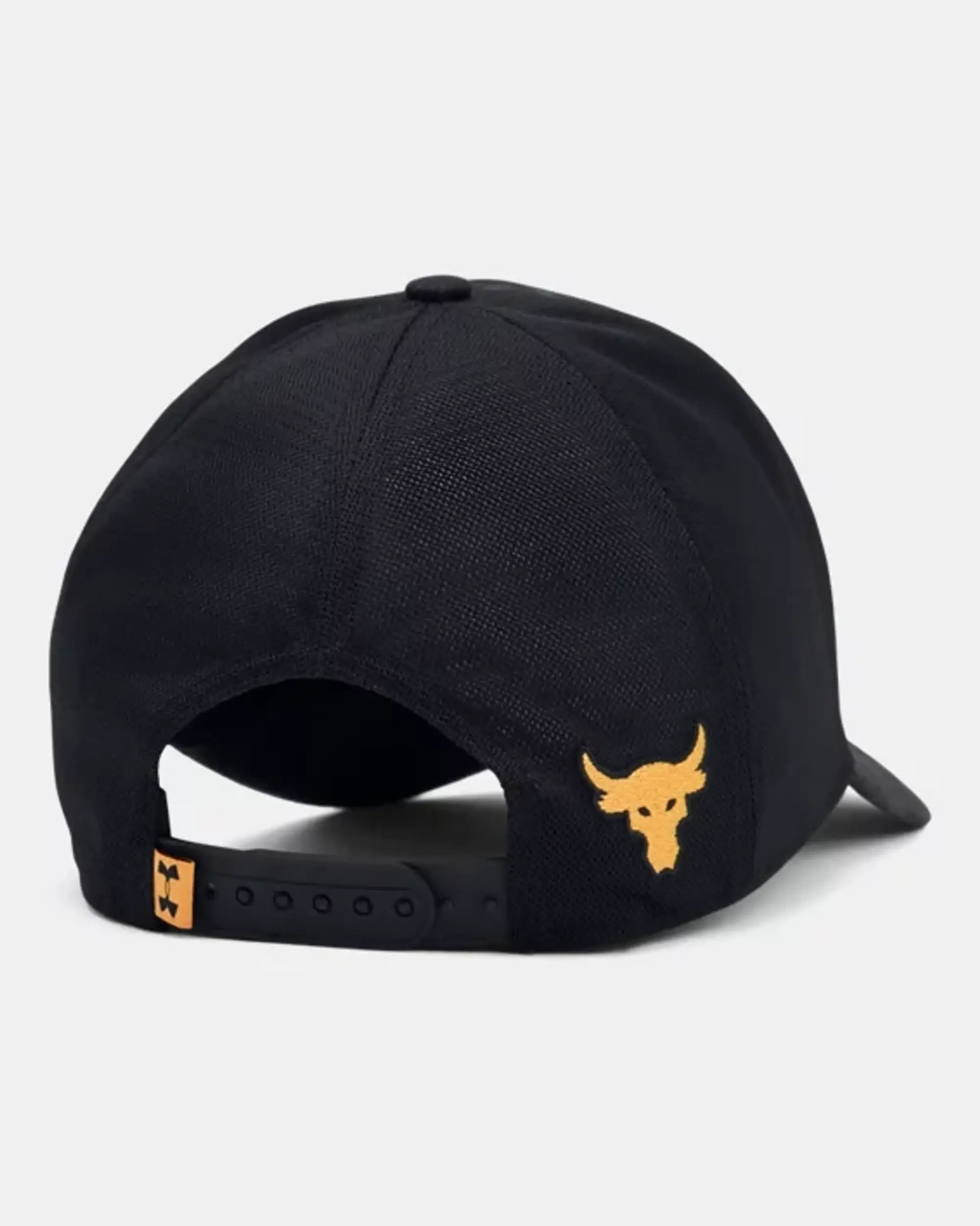 Under Armour Men's Project Rock Trucker Hat Downpour Gray / Black / Black OSFM