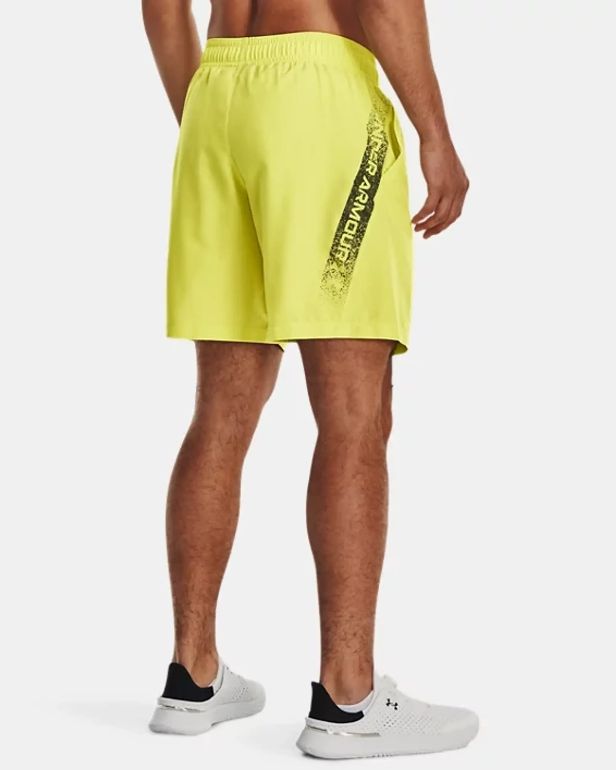 Under Armour Armour Woven Graphic Shorts Mens - Yellow