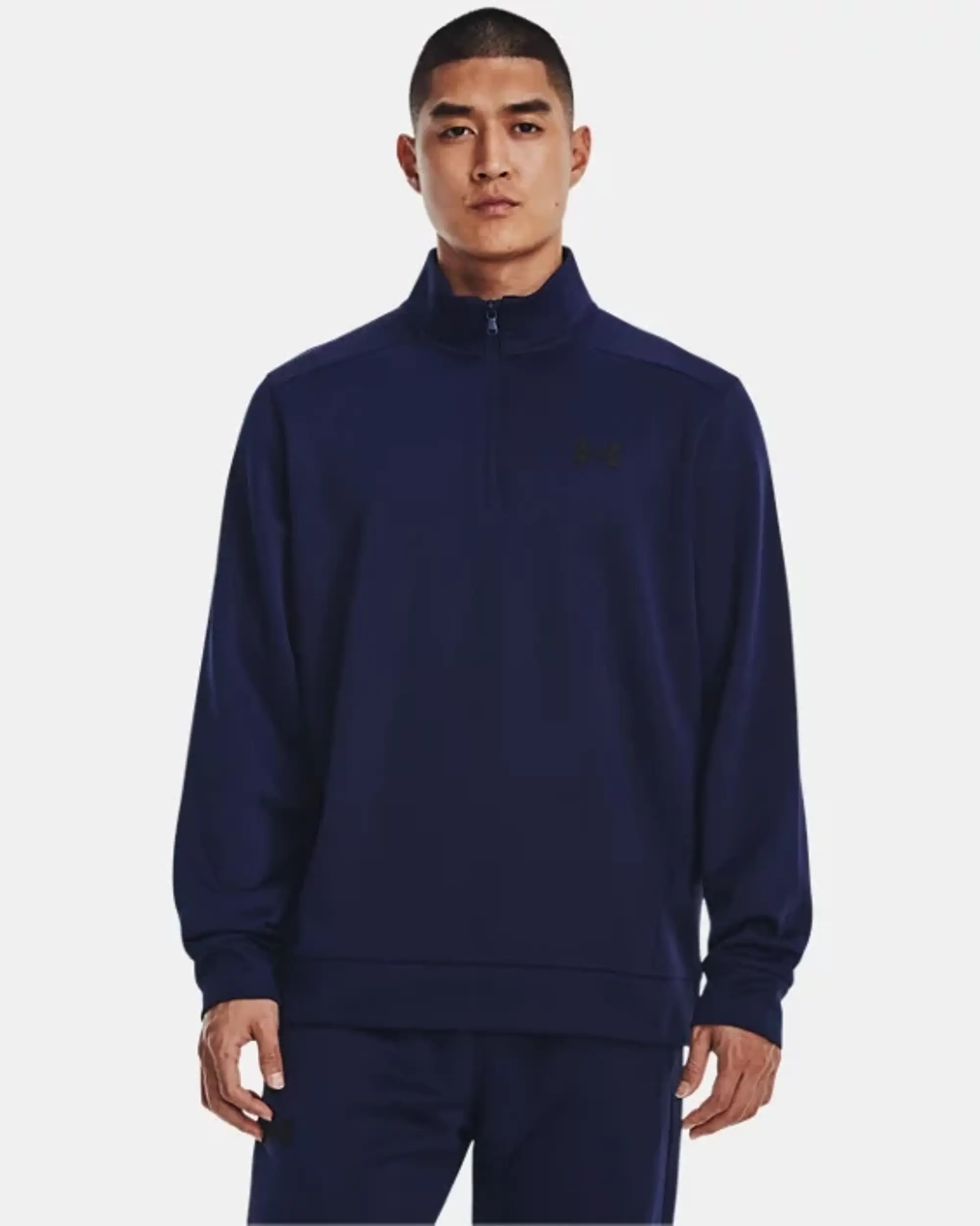 Under Armour Armour Fleece® Men's ¼ Zip Midnight Navy / Black 4XL