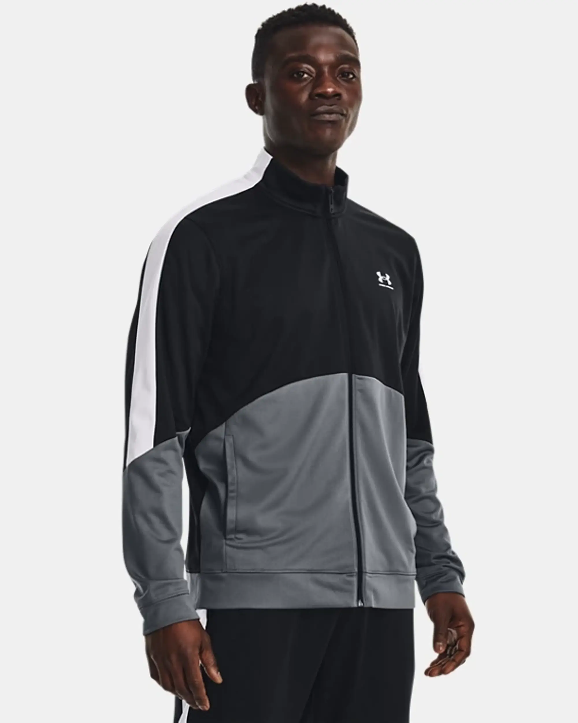 Under Armour Tricot Fashion Jac Warmup Tops