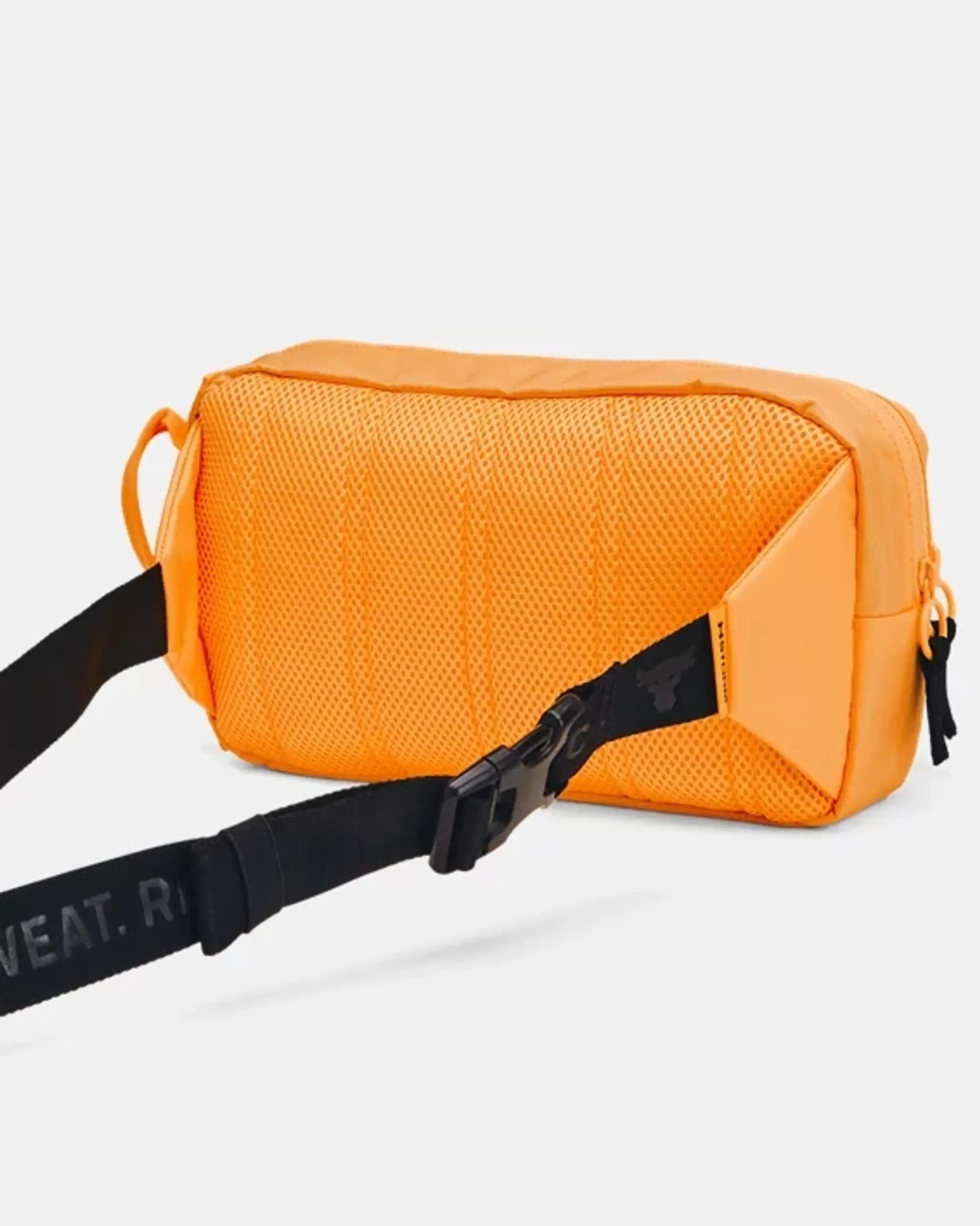 Under Armour Unisex Project Rock Waist Bag Nova Orange / Black / Black OSFM