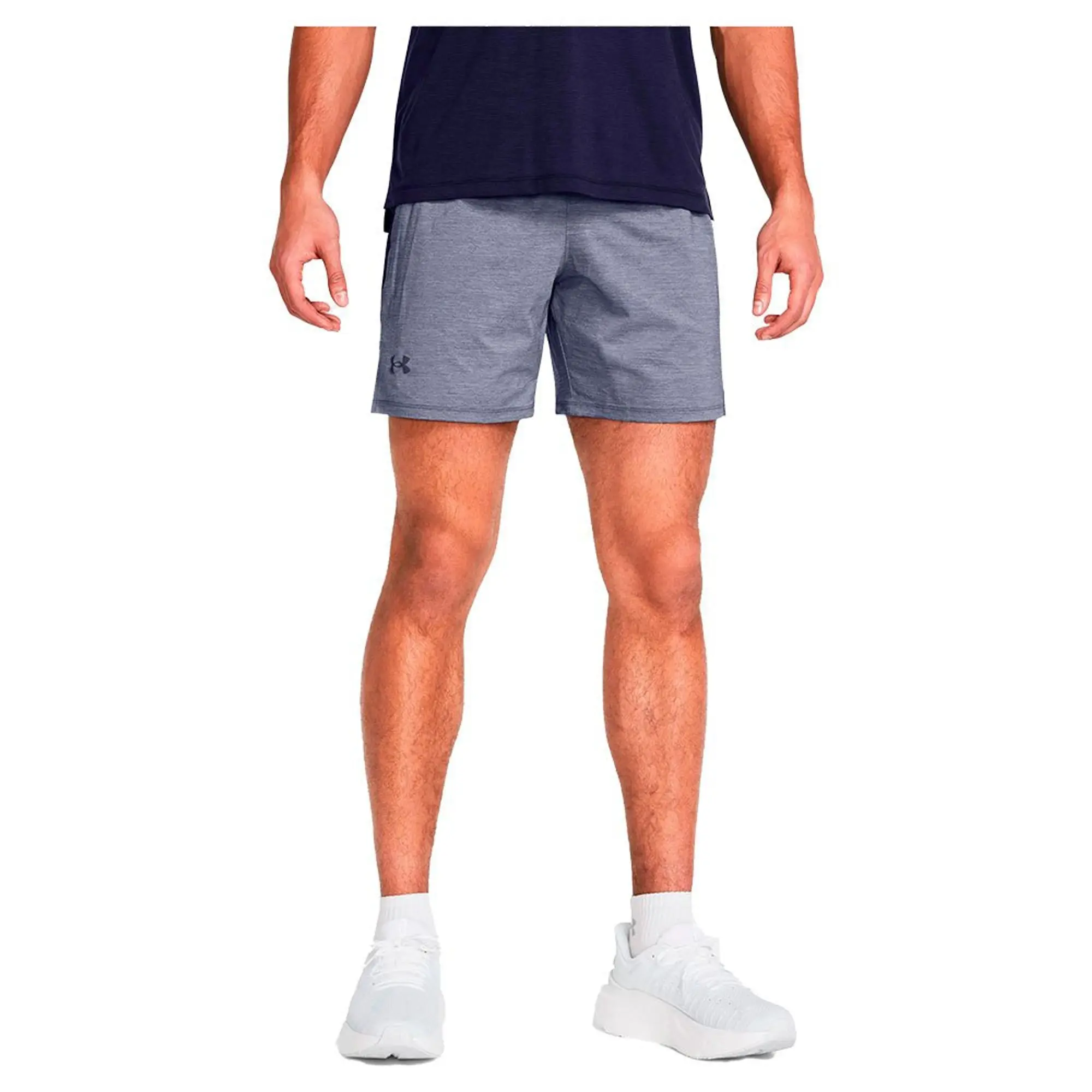 Under Armour Launch Elite 7in Hthr Shorts  - Grey