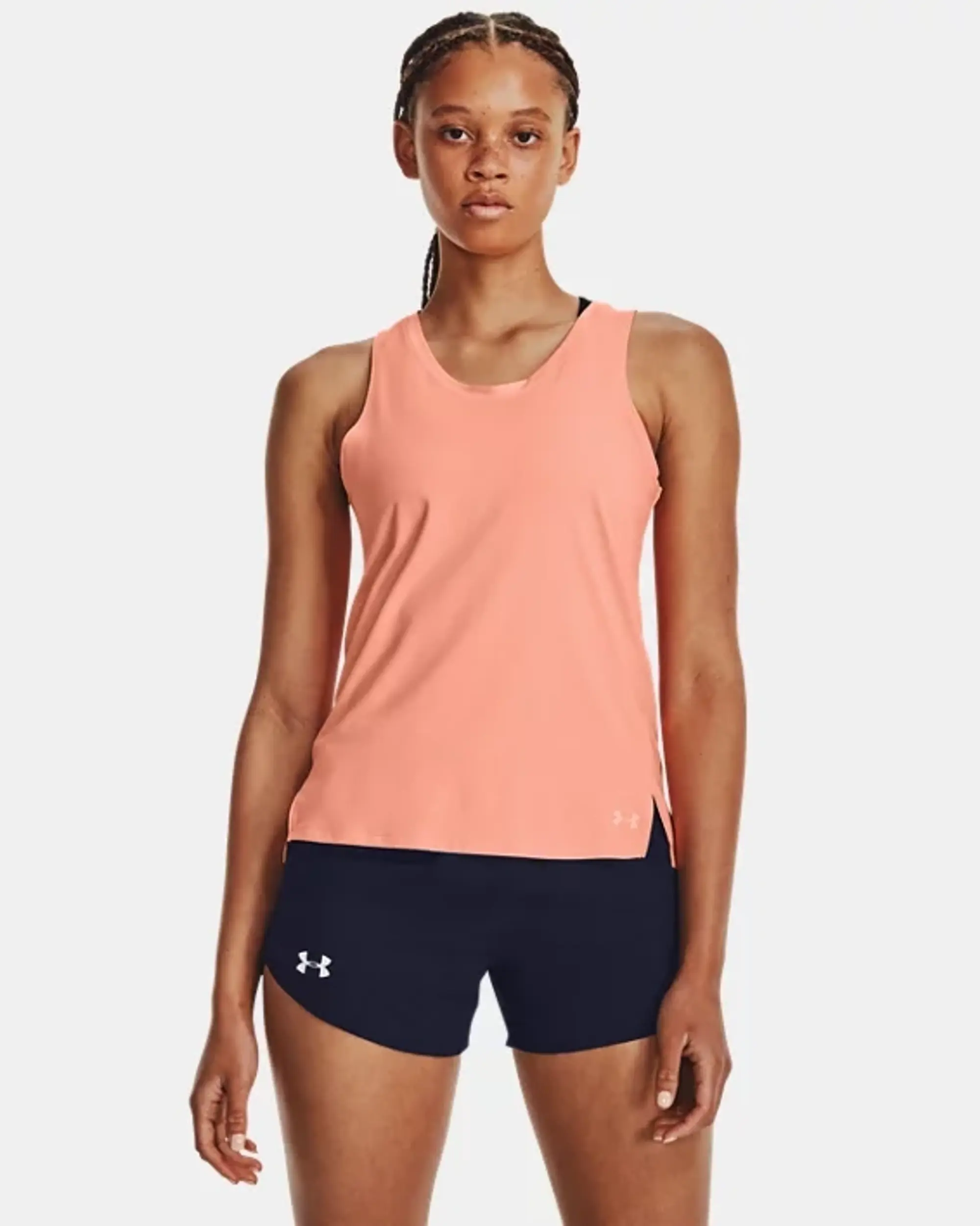 Under Armour Armour Ua Iso-Chill Laser Tank Running Vest Womens - Pink