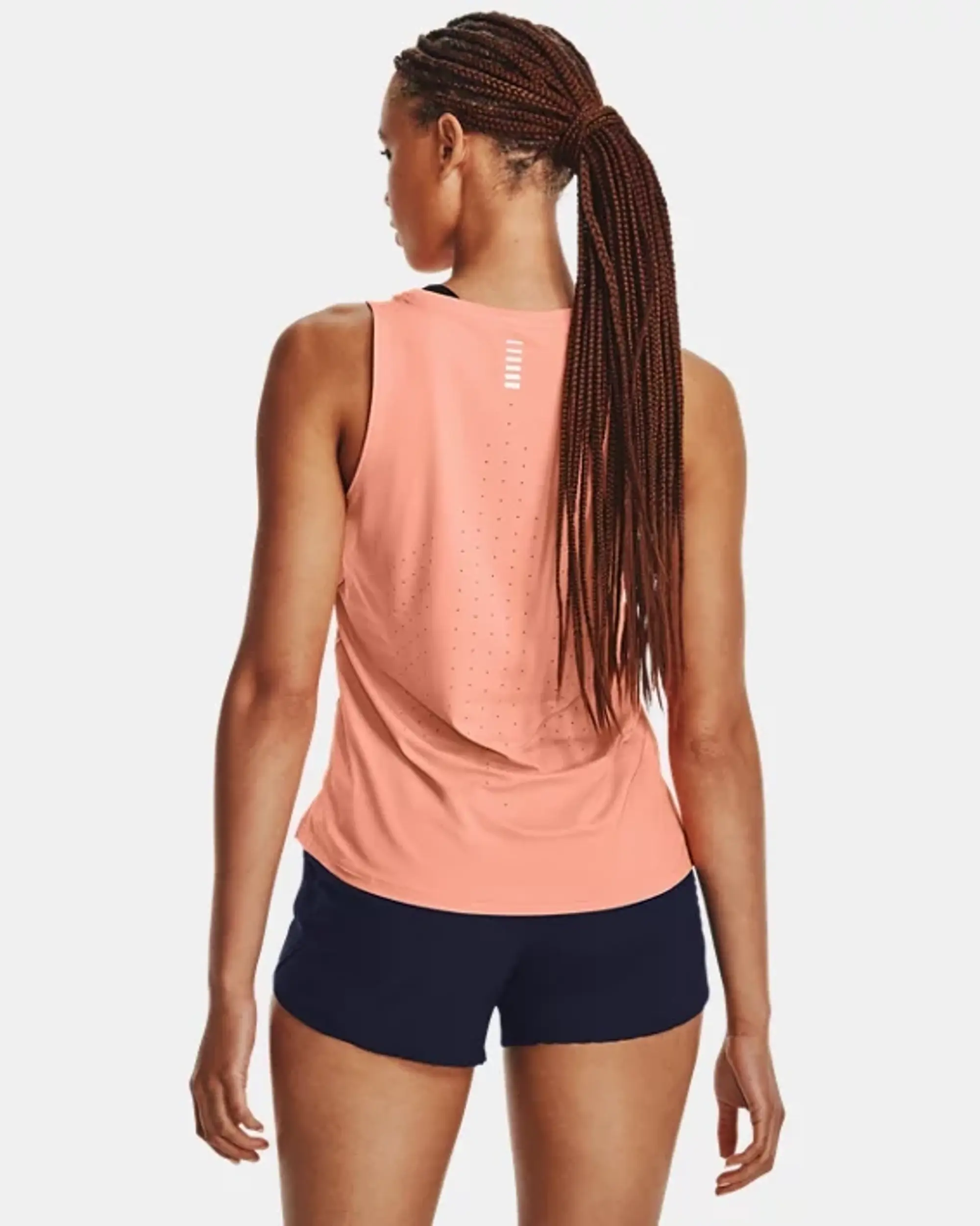 Under Armour Armour Ua Iso-Chill Laser Tank Running Vest Womens - Pink