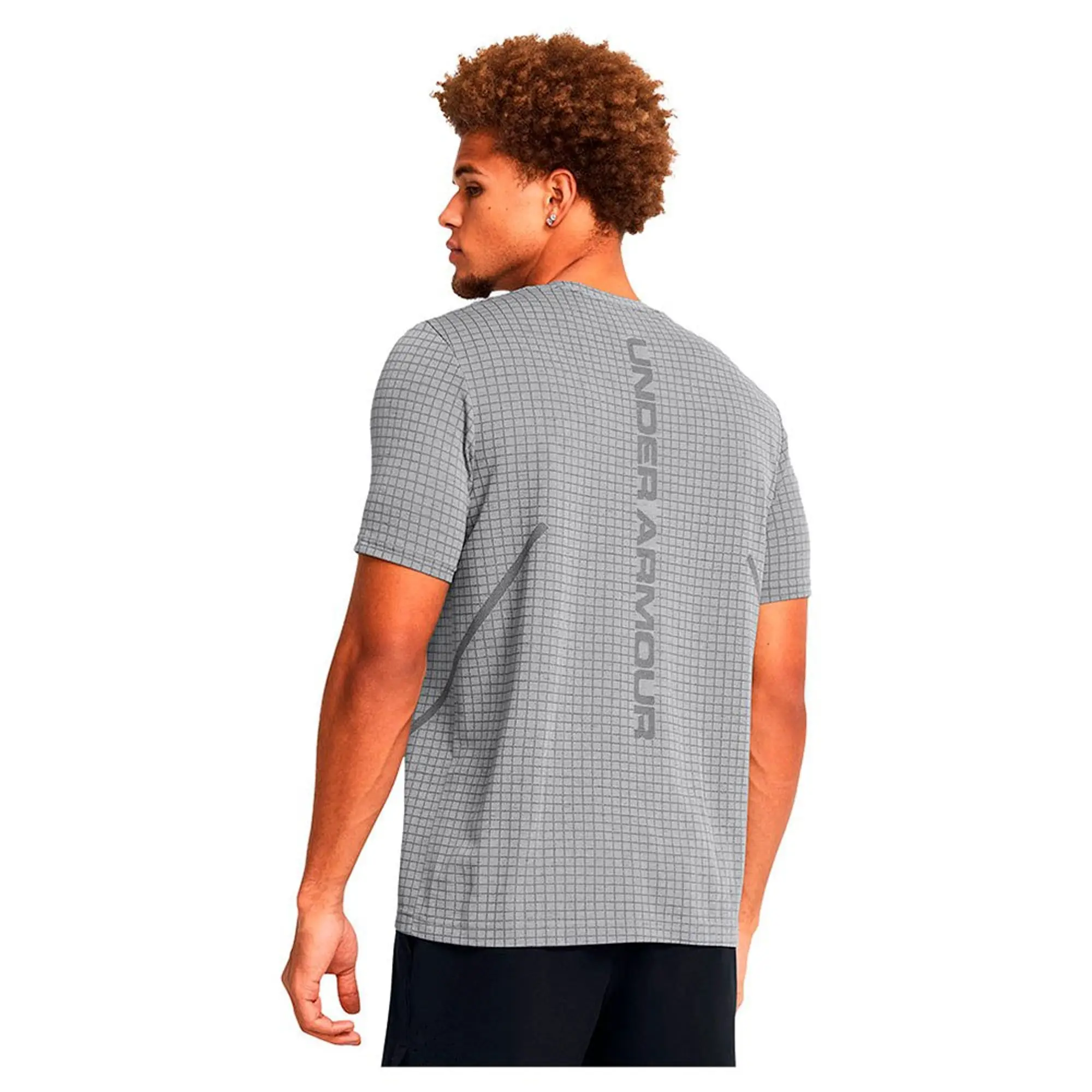Under Armour Seamless Short Sleeve Mens - Grey