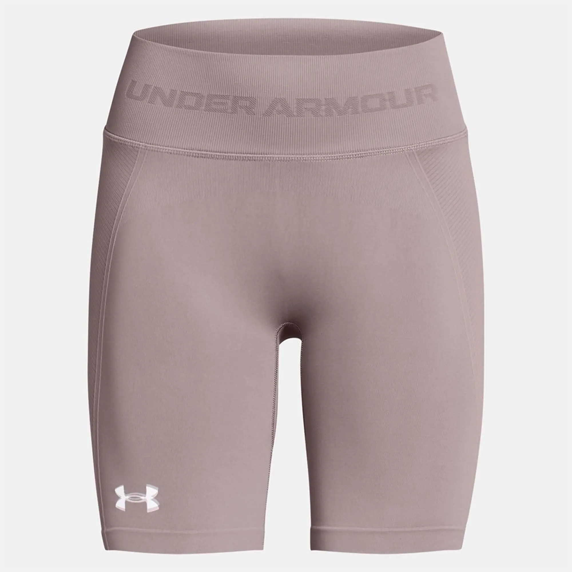 Women's  Under Armour  Train Seamless Shorts Tetra Gray / White M
