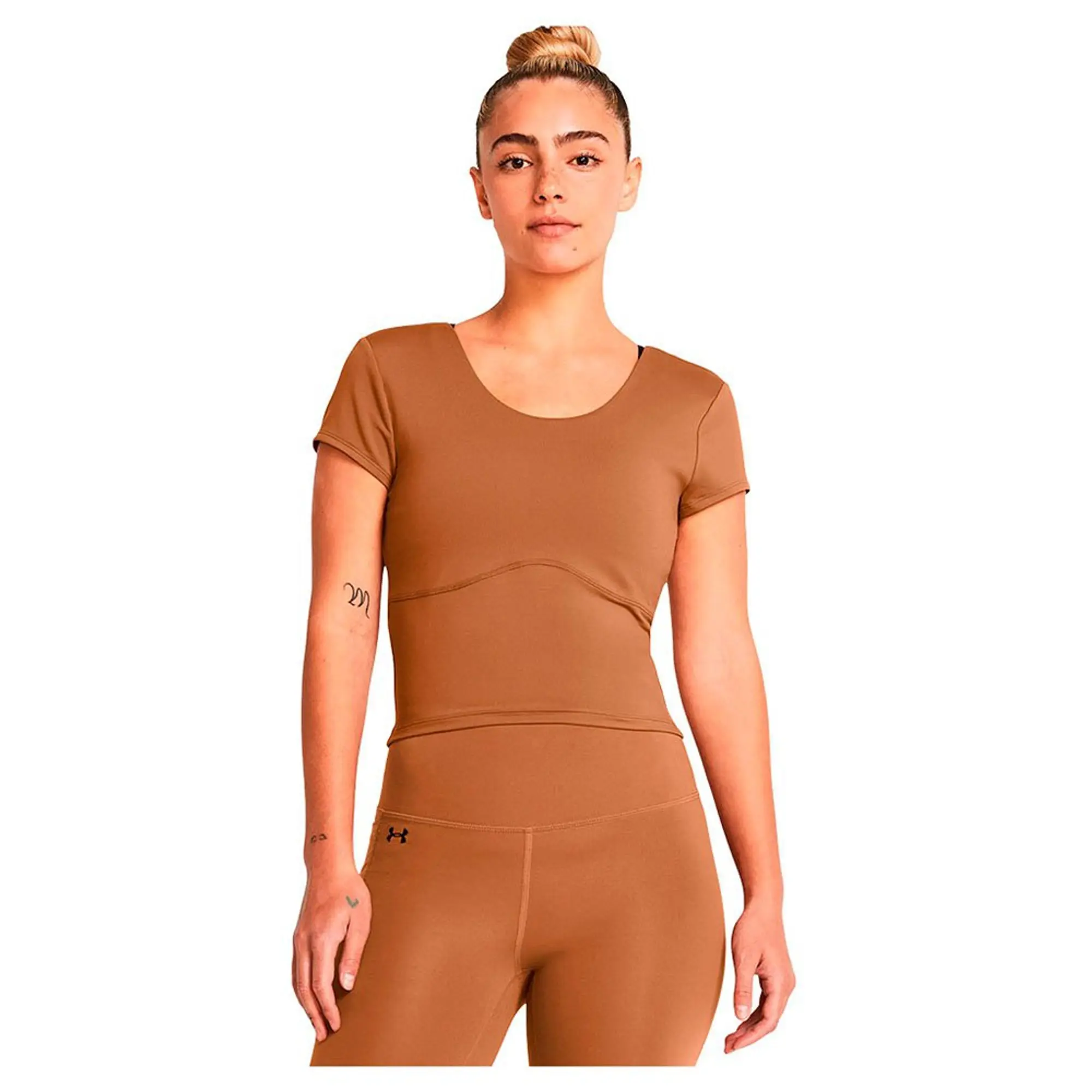 Under Armour 1379156 Short Sleeve T-shirt  - Brown