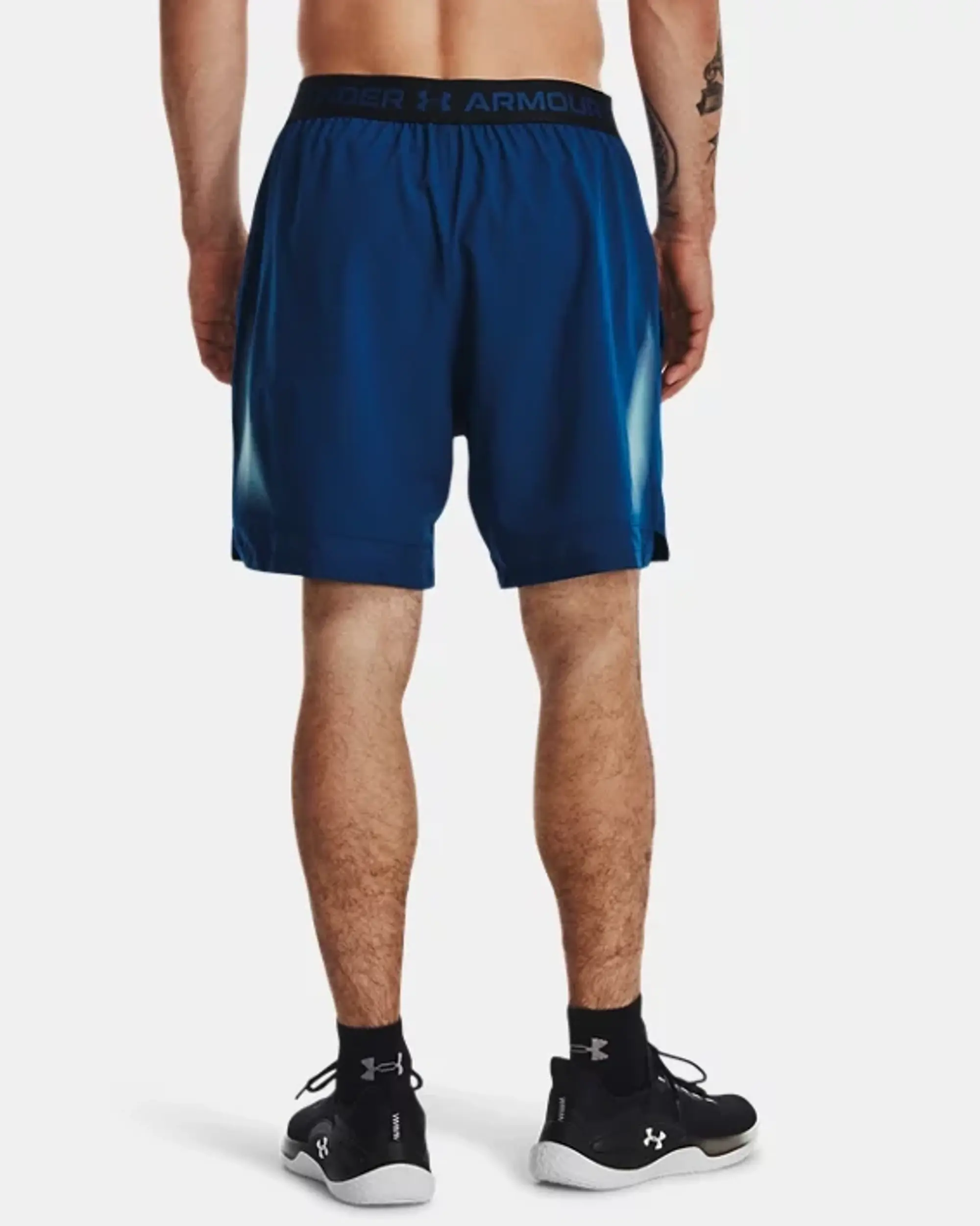 Men's  Under Armour  Vanish Woven 6 Graphic Shorts Varsity Blue / Blizzard M