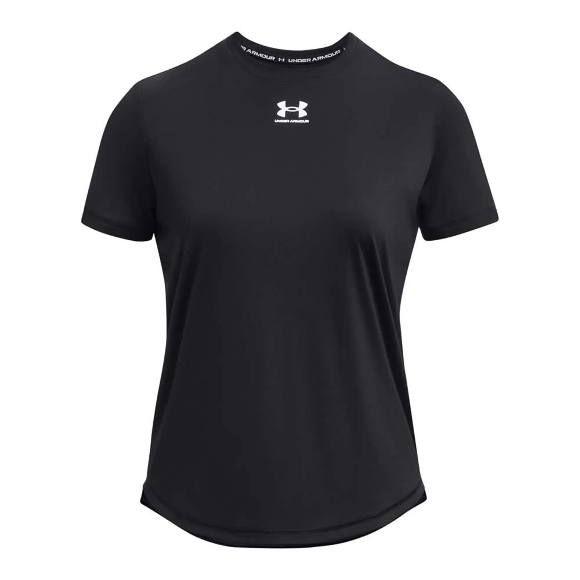 Women's  Under Armour  Challenger Pro Training Short Sleeve Black / White XXL