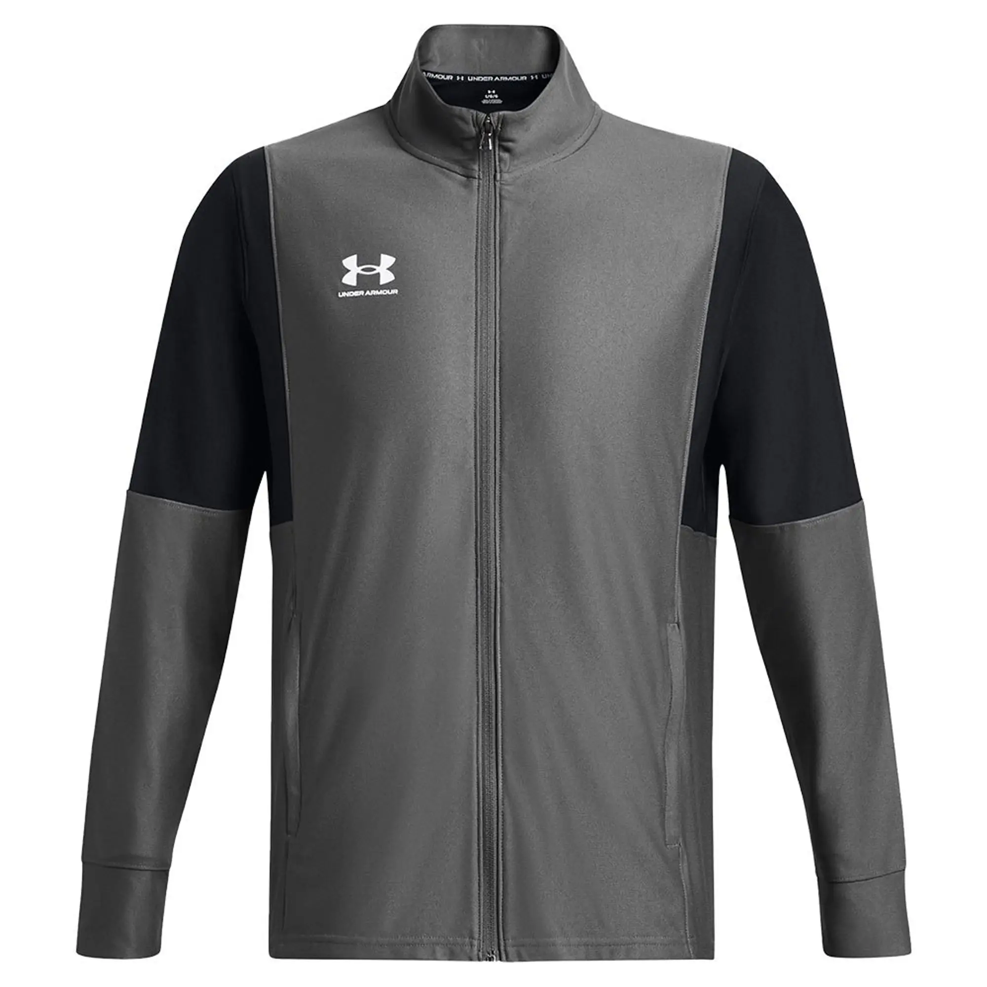Men's  Under Armour  Challenger Track Jacket Castlerock / White M