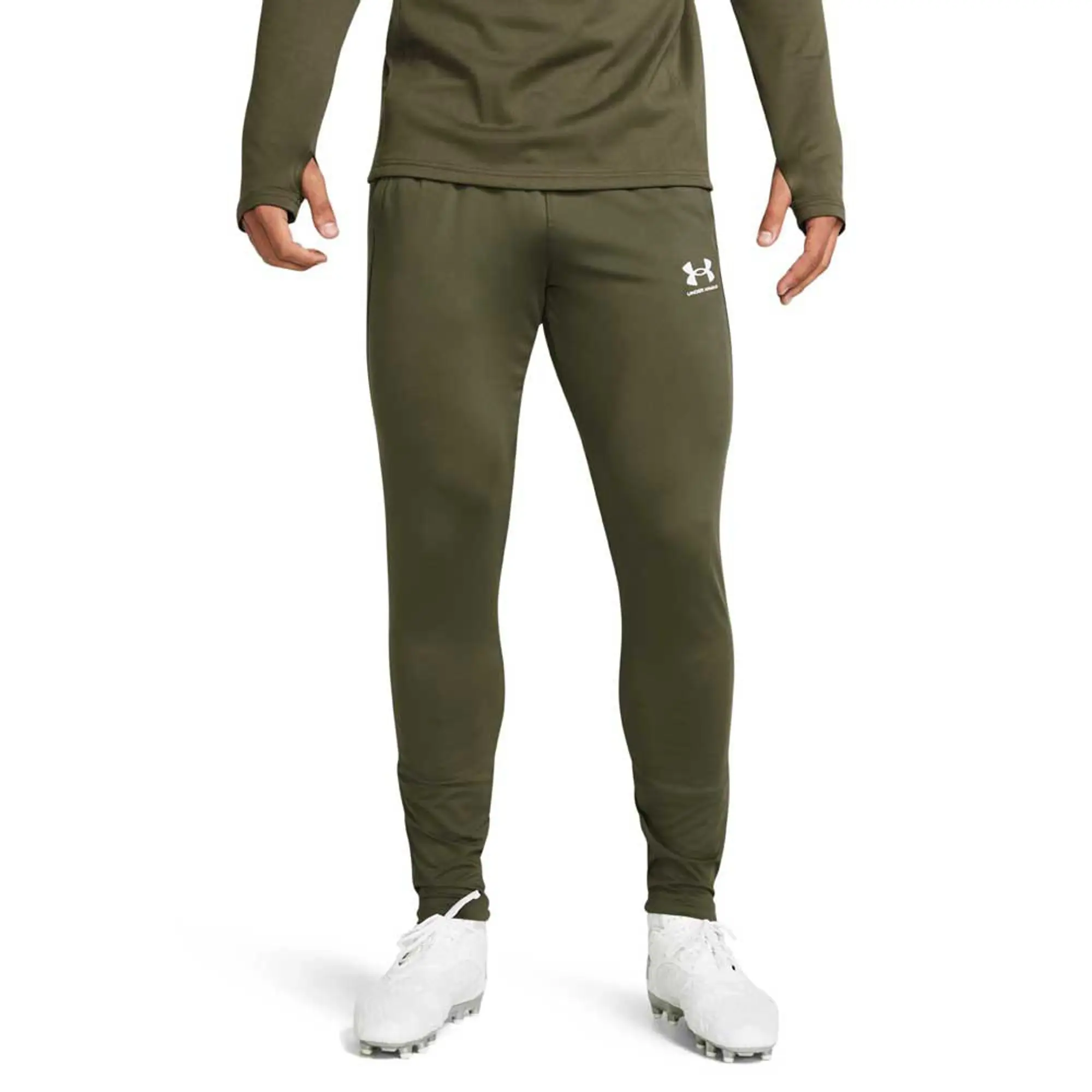 Men's  Under Armour  Challenger Training Pants Marine OD Green / White XXL