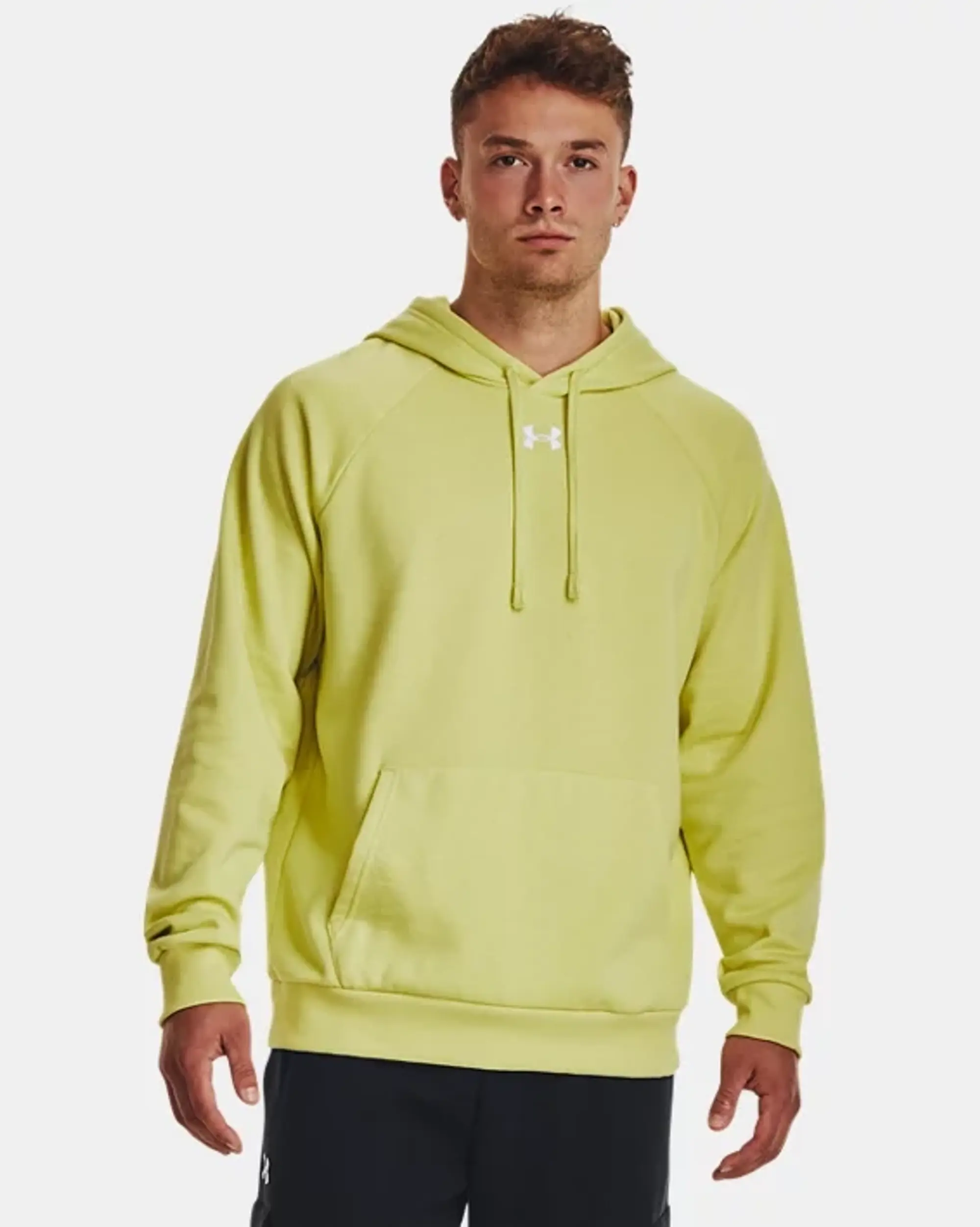 Under Armour Armour UA Rival Fleece Hoodie Men's - Yellow