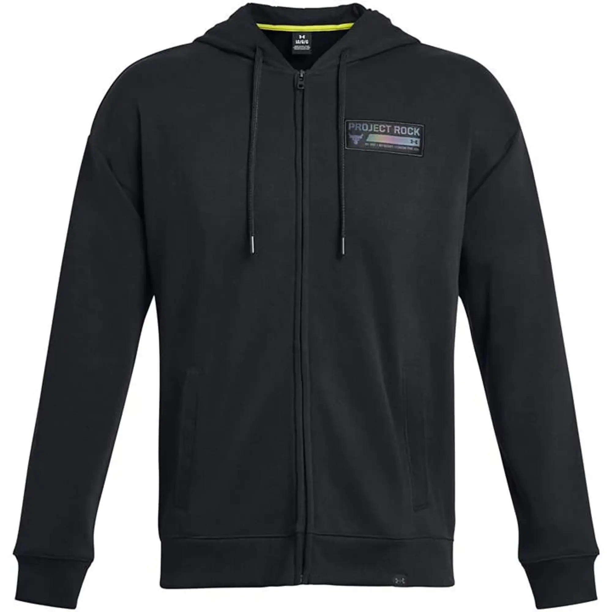 Under Armour Armour Pjt Rock Hwt Terry Fz Fleece Mens - Black