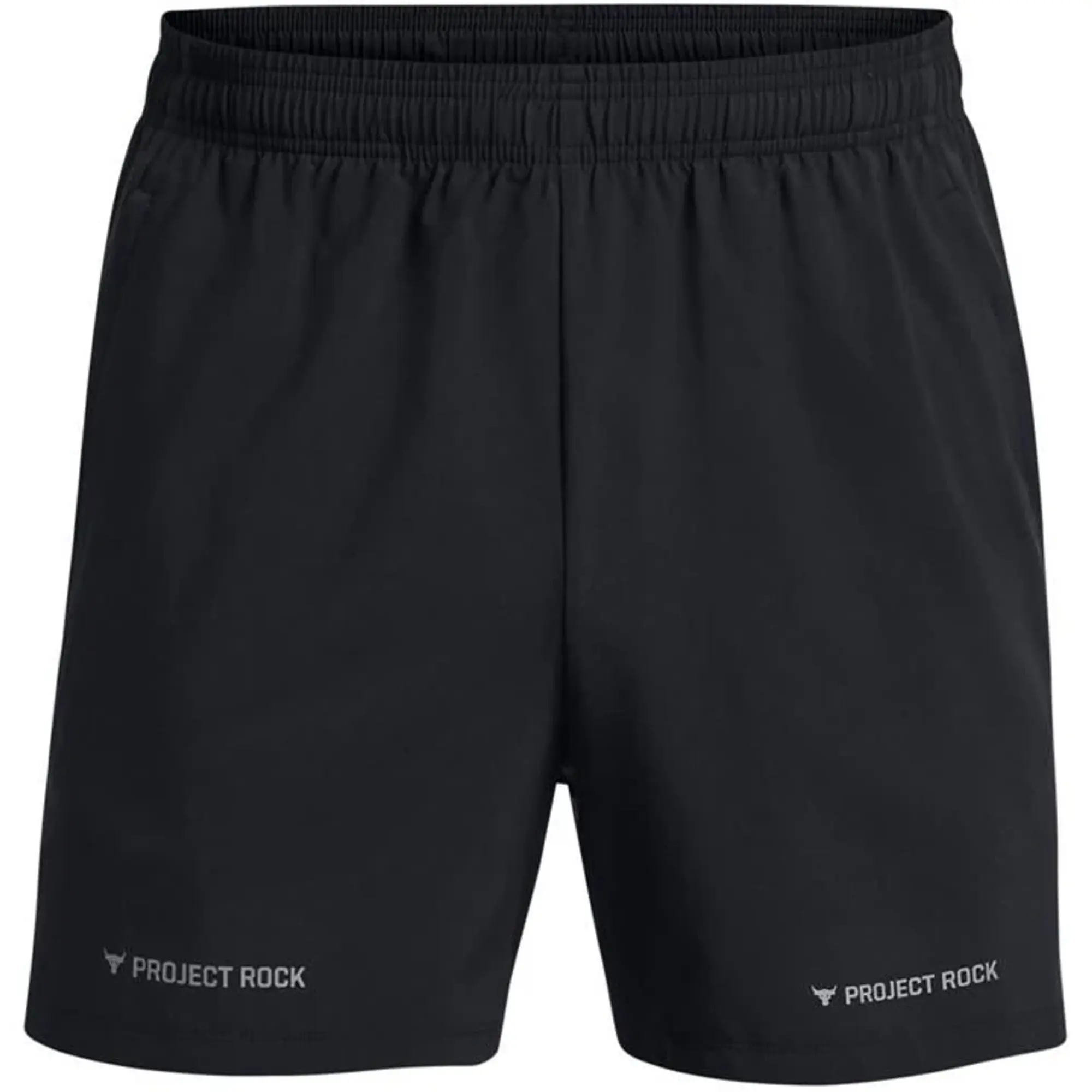 Under Armour Men's Project Rock 5 Woven Shorts Black / Pitch Gray M