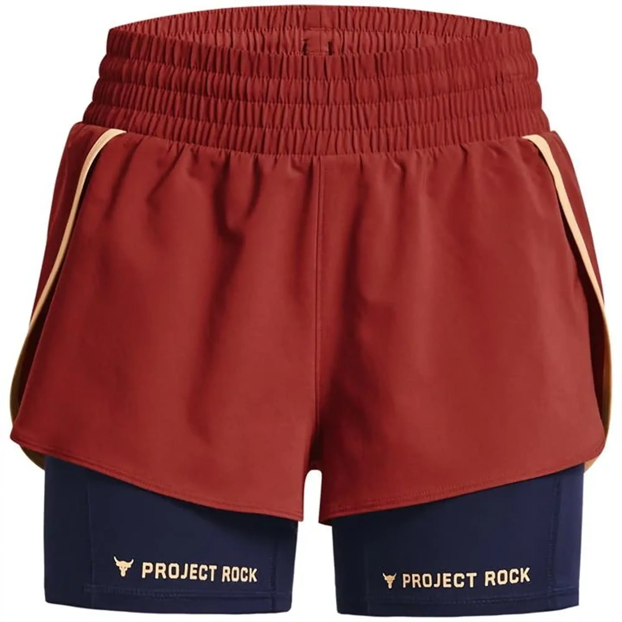 Under Armour Armour Pjt Rck Leg Day Flex Short Gym Womens - Red