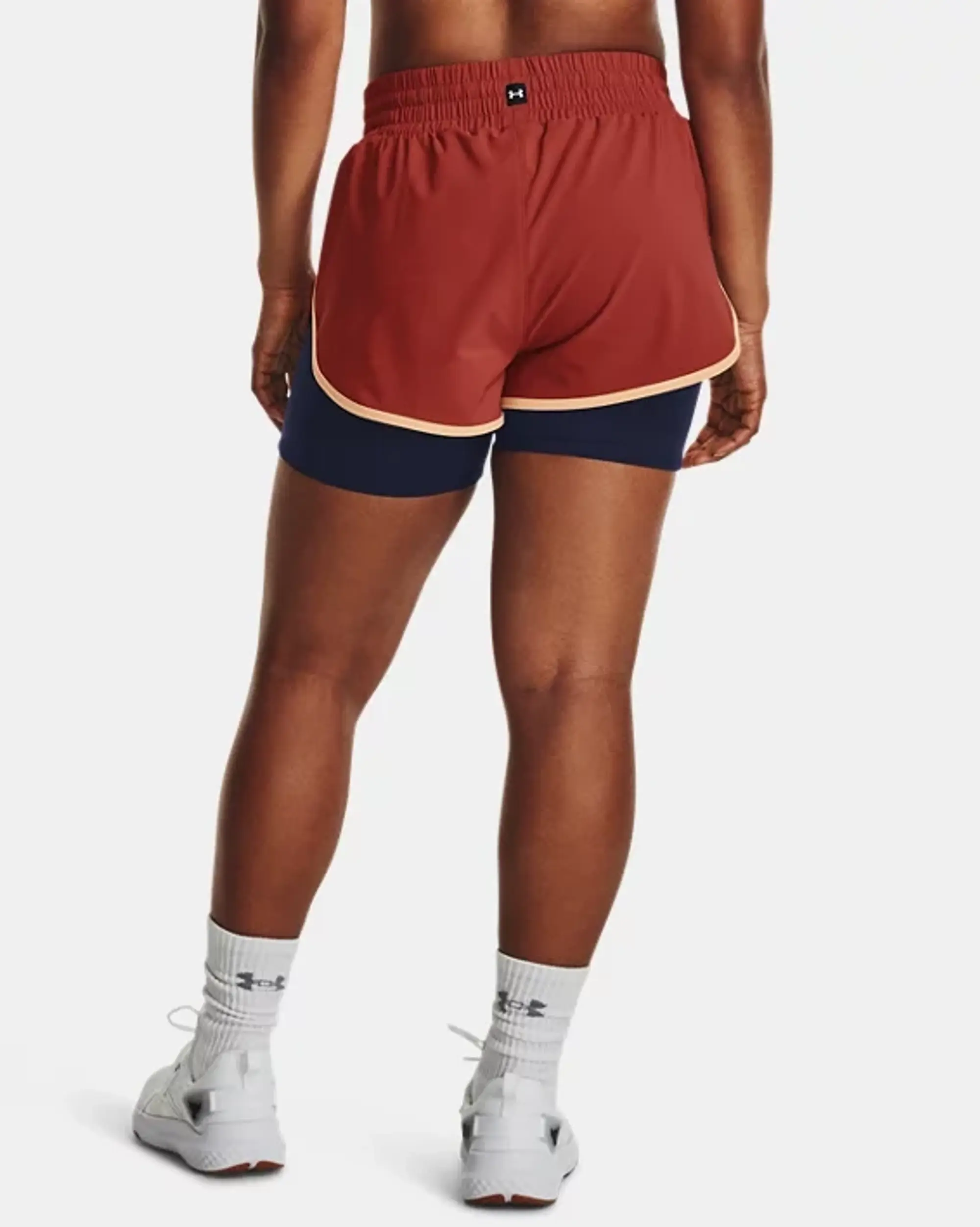 Under Armour Armour Pjt Rck Leg Day Flex Short Gym Womens - Red