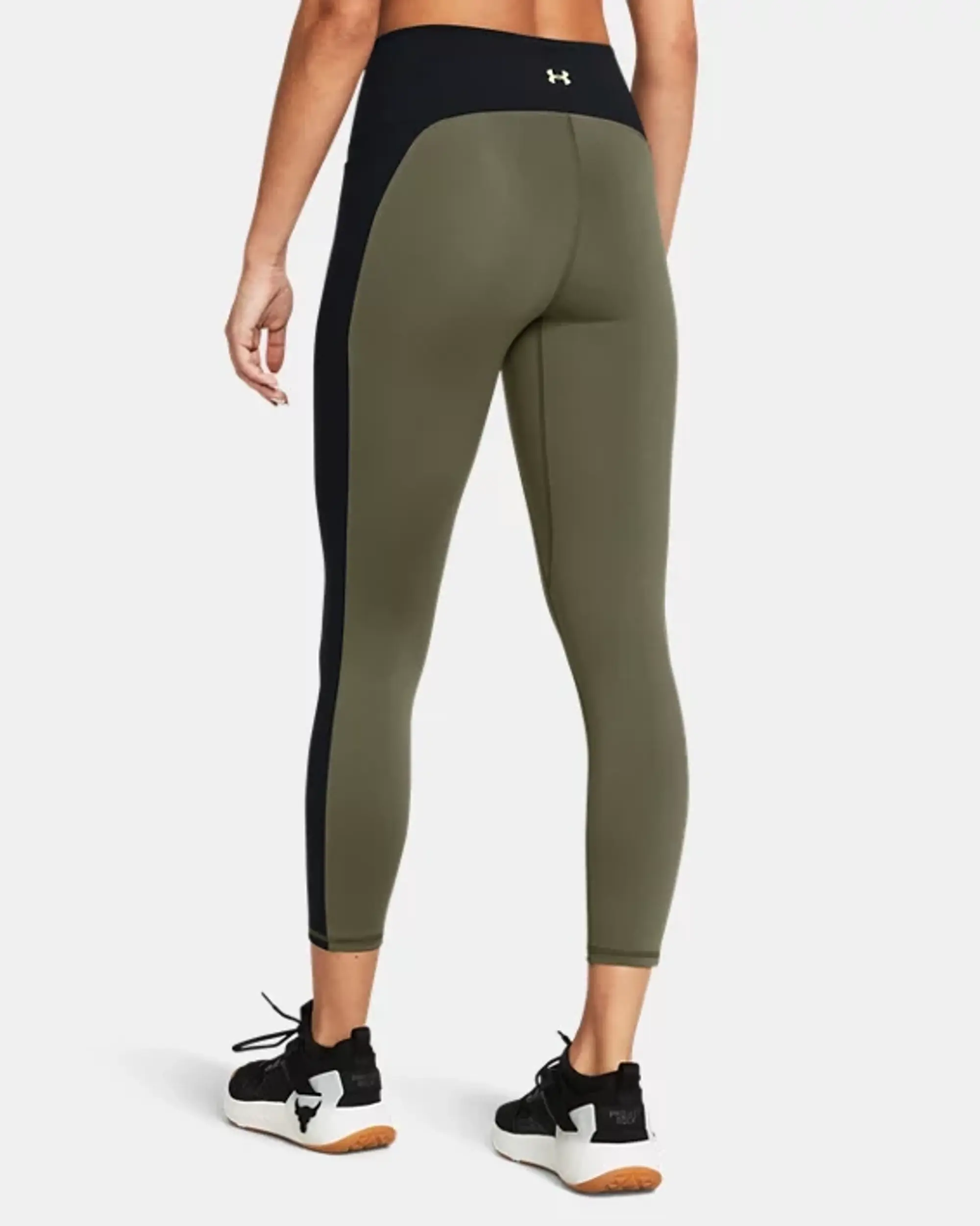 Under Armour Armour Pjt Rck Lg Clrblck Ankl Gym Legging Womens - Green