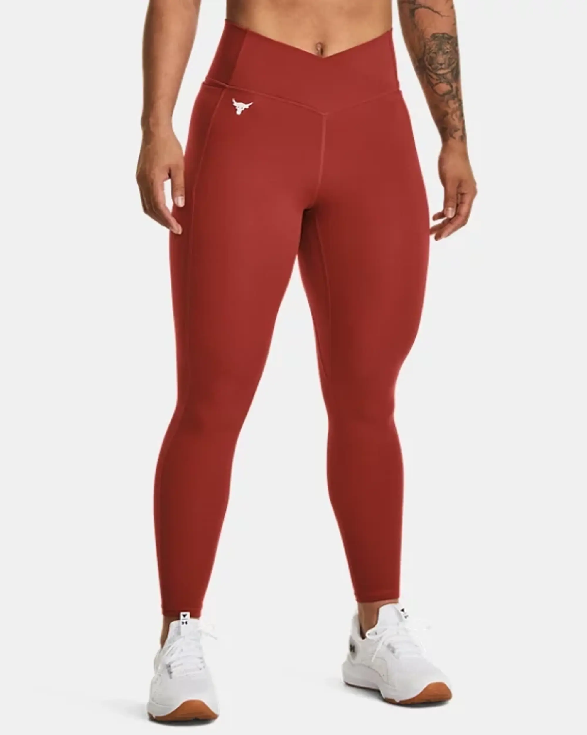 Under Armour Project Rock Leggings - Red