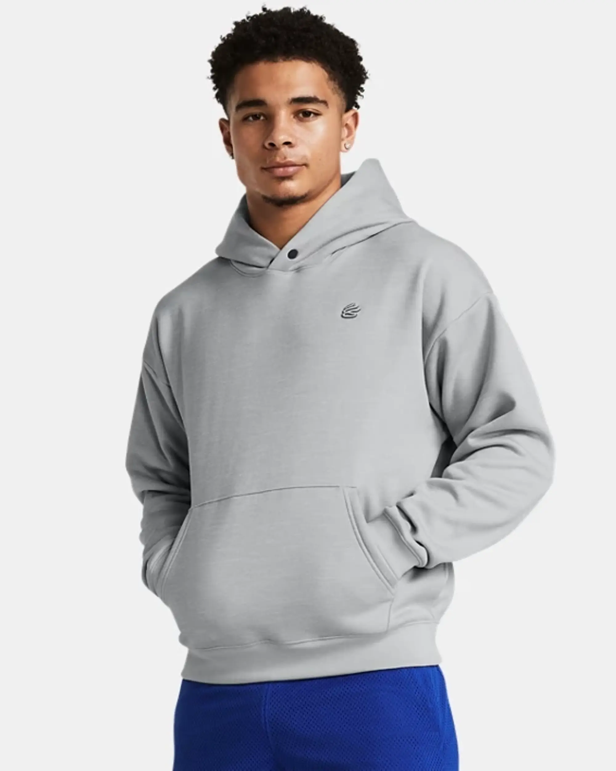 Under Armour Men's Curry Greatest Hoodie Mod Gray Full Heather / Mod Gray XXL