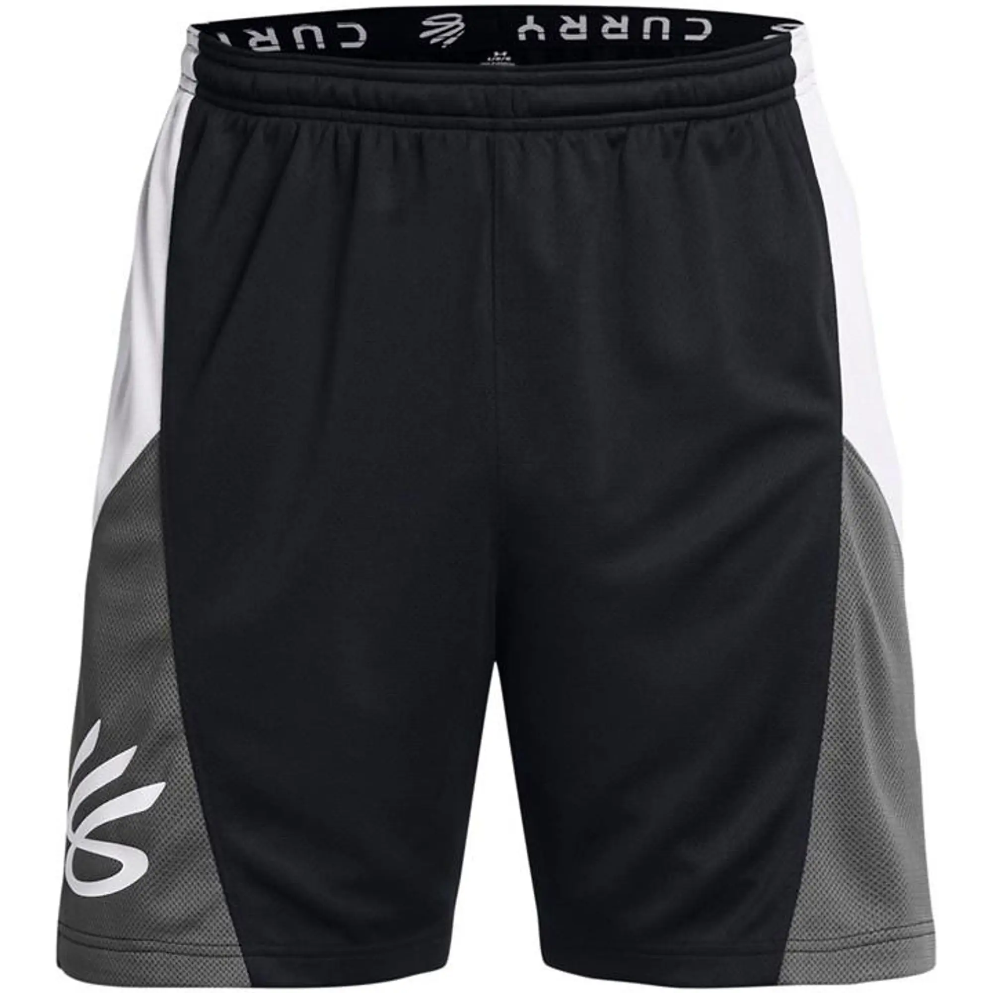 Under Armour Men's Curry Splash Shorts Black / Castlerock / White M