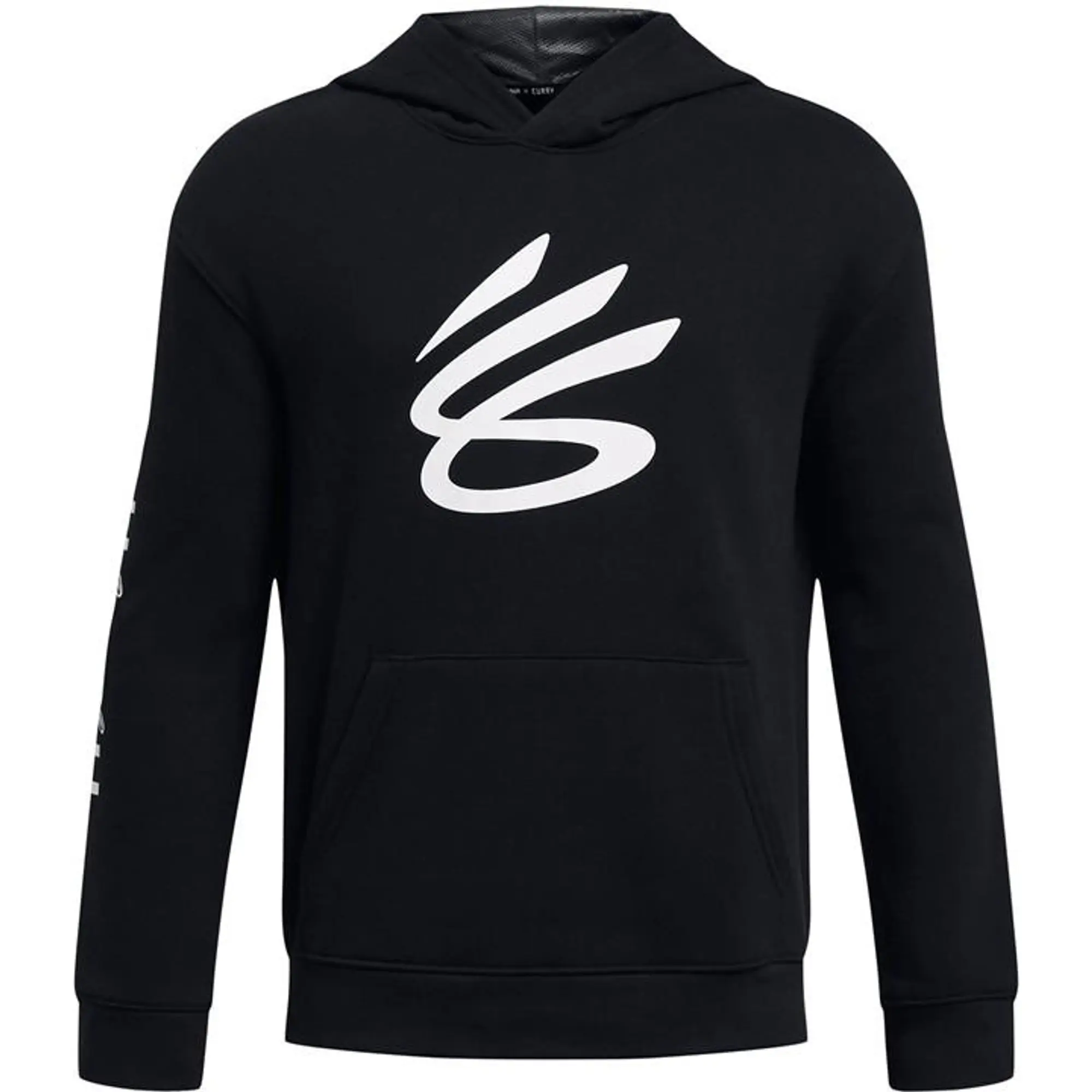 Under Armour Boys' Curry Splash Hoodie Black / White YSM (50 - 54 in)
