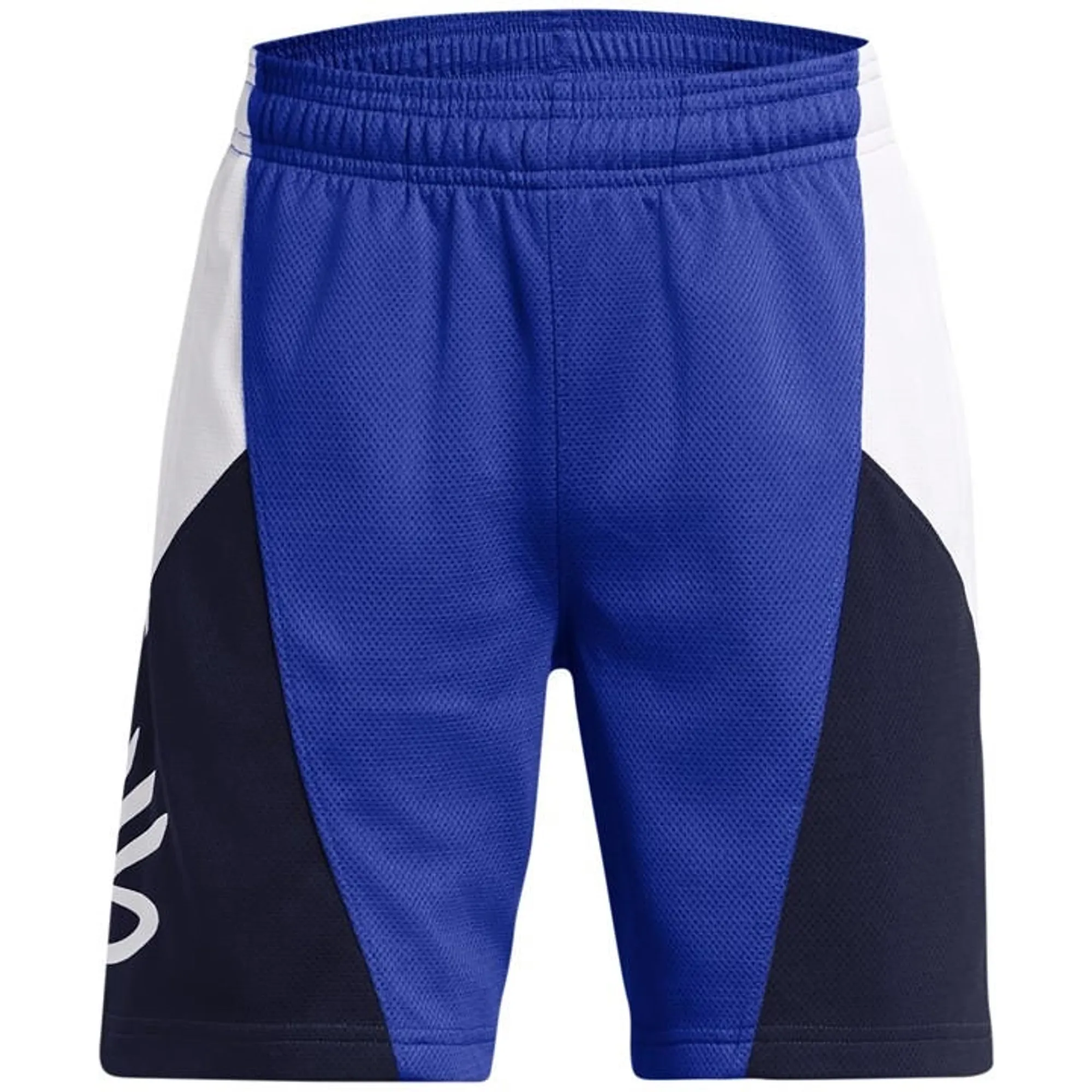 Under Armour Boys' Curry Splash Shorts Team Royal / Midnight Navy / White YLG (59 - 63 in)