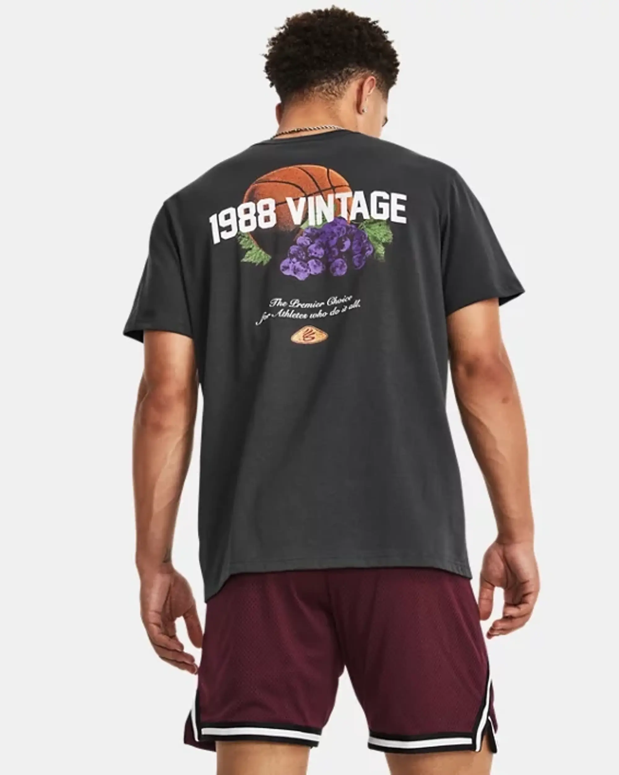 Under Armour Curry Vine Tee Sn41 - Grey