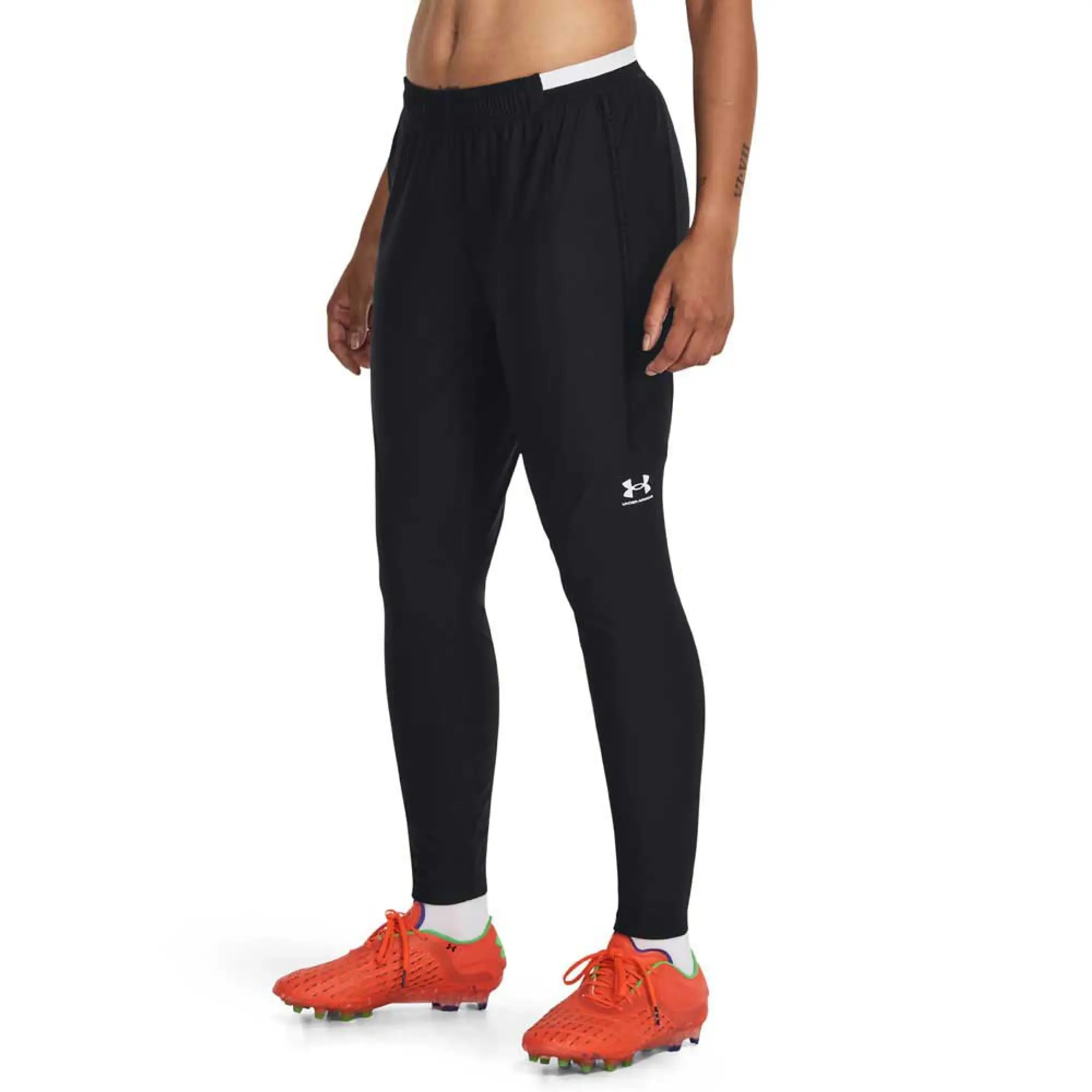 Women's  Under Armour  Challenger Pro Pants Black / White XS