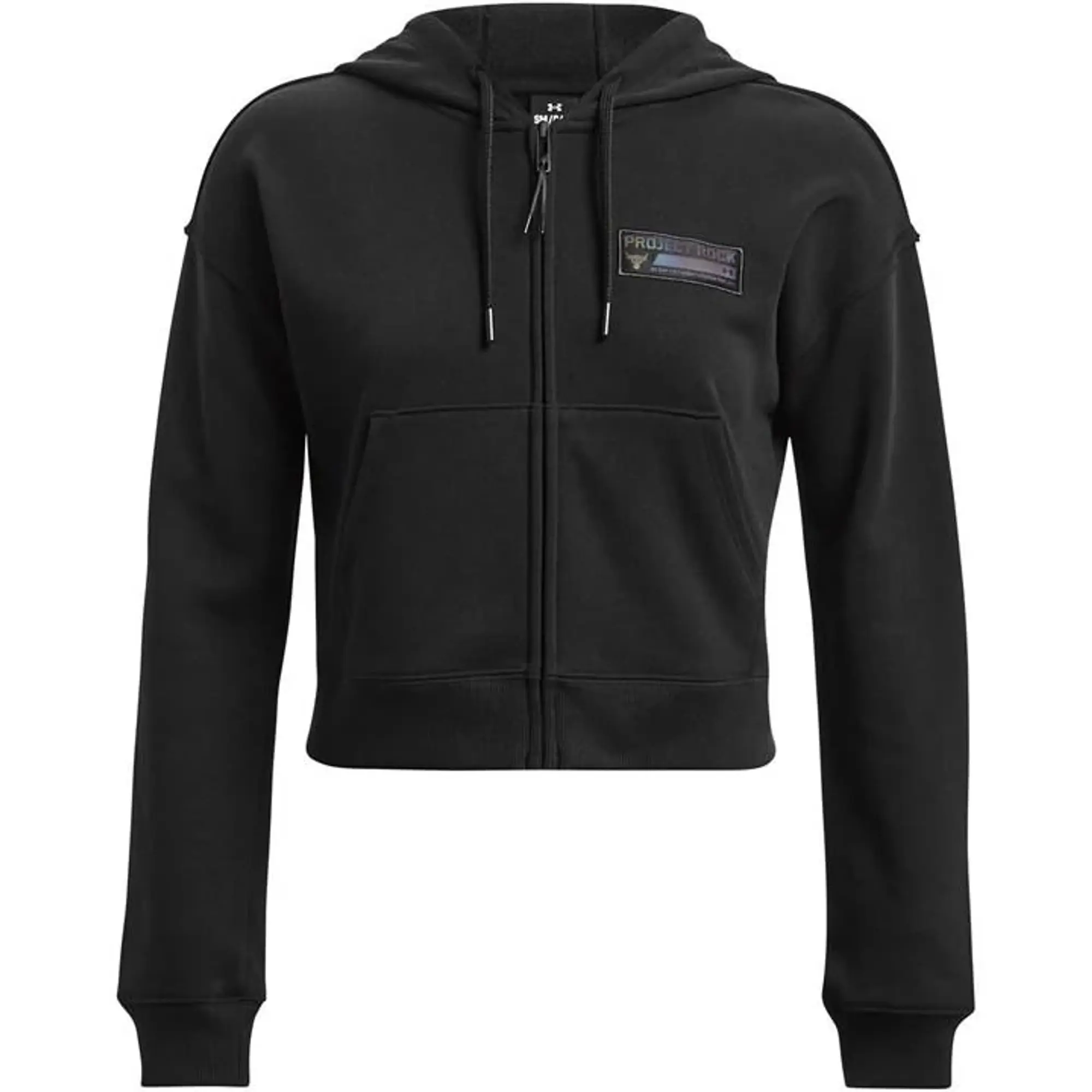 Under Armour Armour Pjt Rck Hw Terry Fz Q4 Fleece Womens - Black