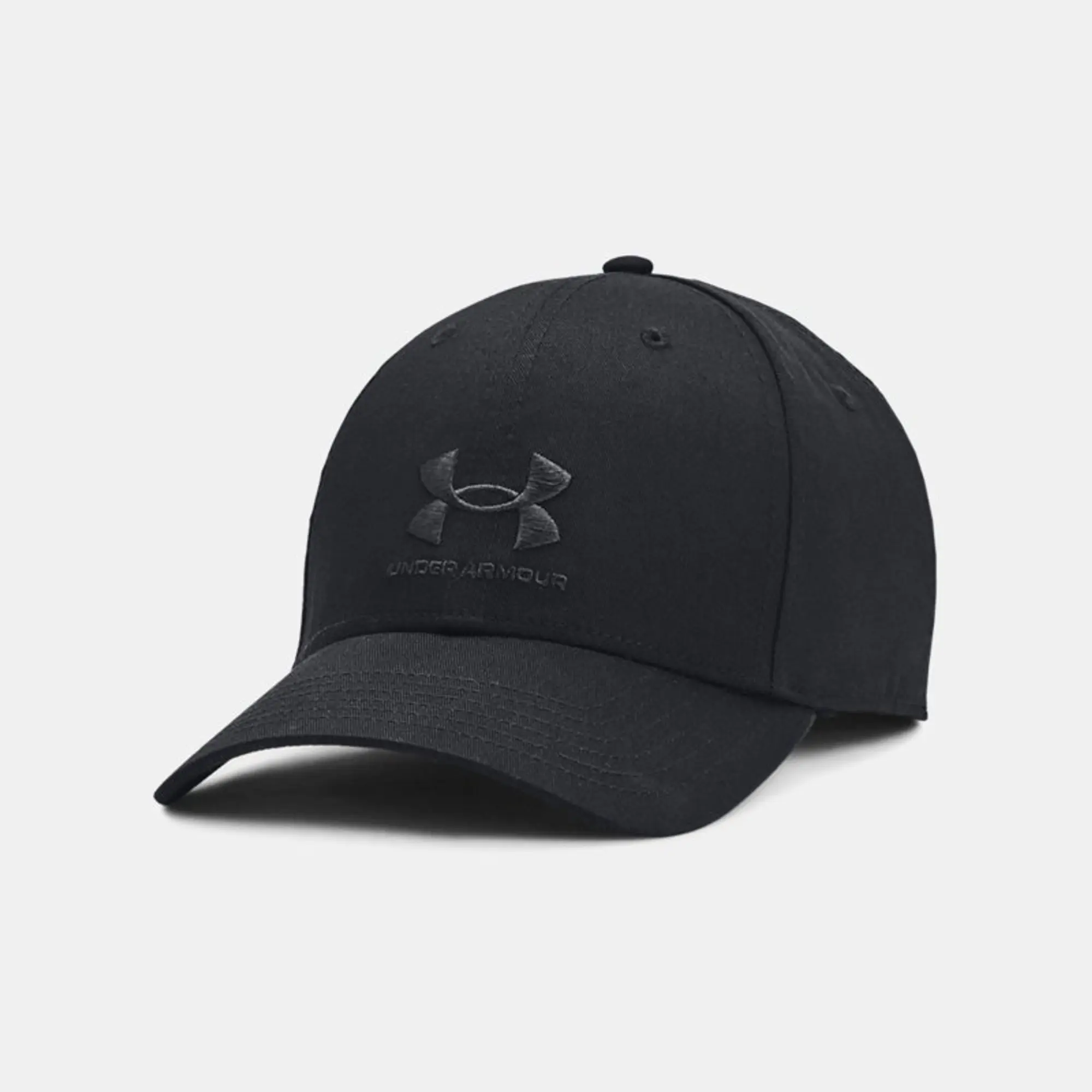 Men's  Under Armour  Branded Adjustable Cap Black / Black OSFM