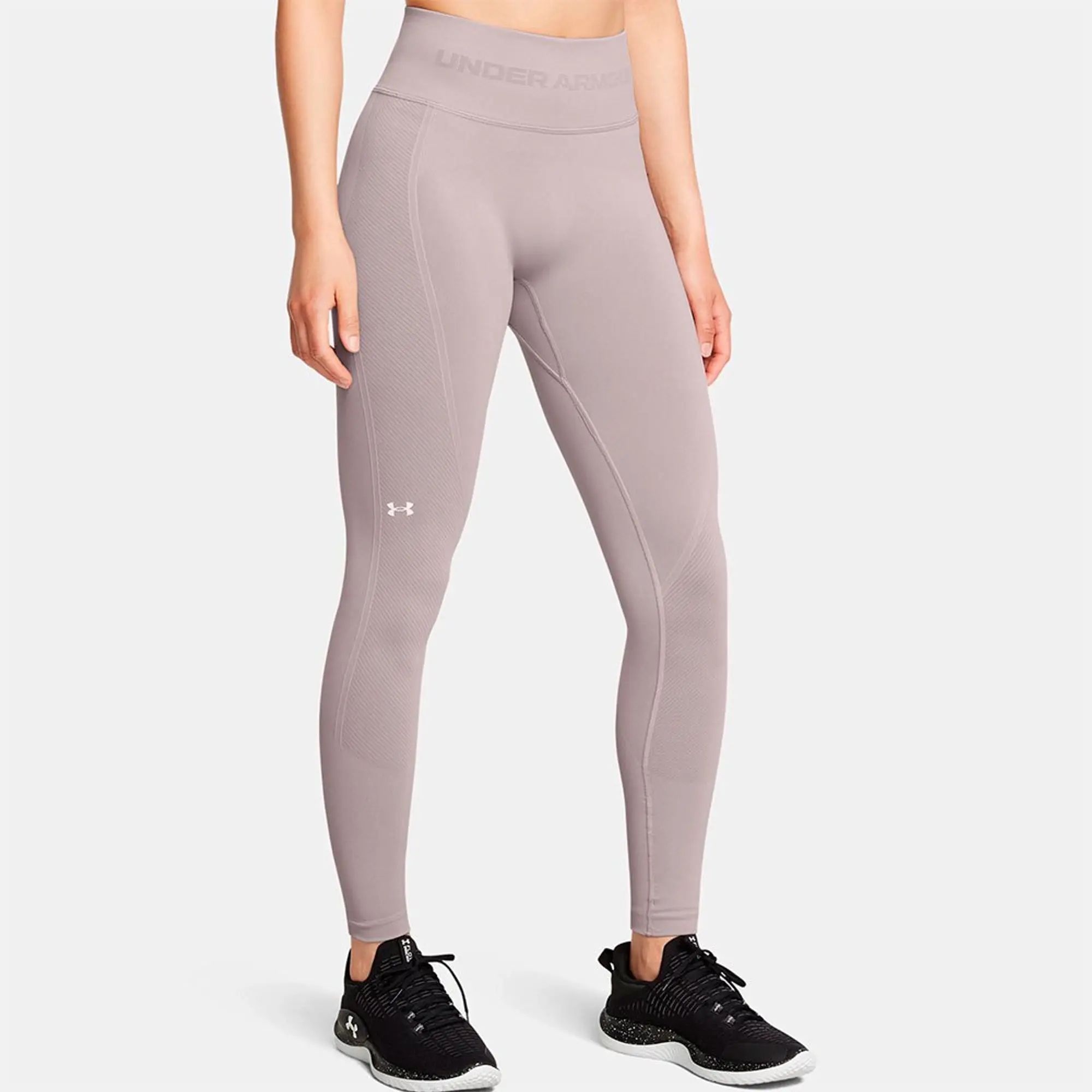 Under Armour Womens Seamless Legging - Grey - Size M - Grey