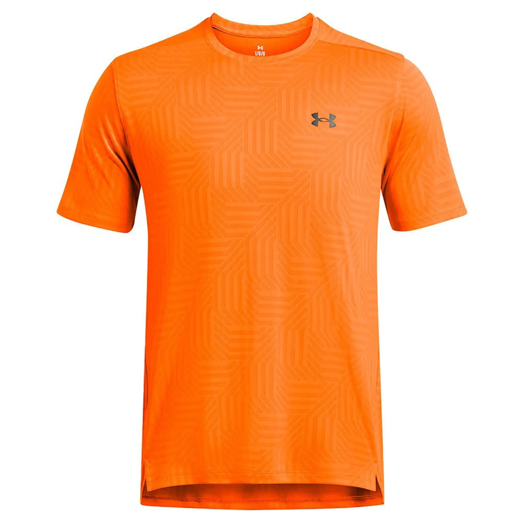 Under Armour Tech Vent Geotessa Short Sleeve T-shirt  - Orange