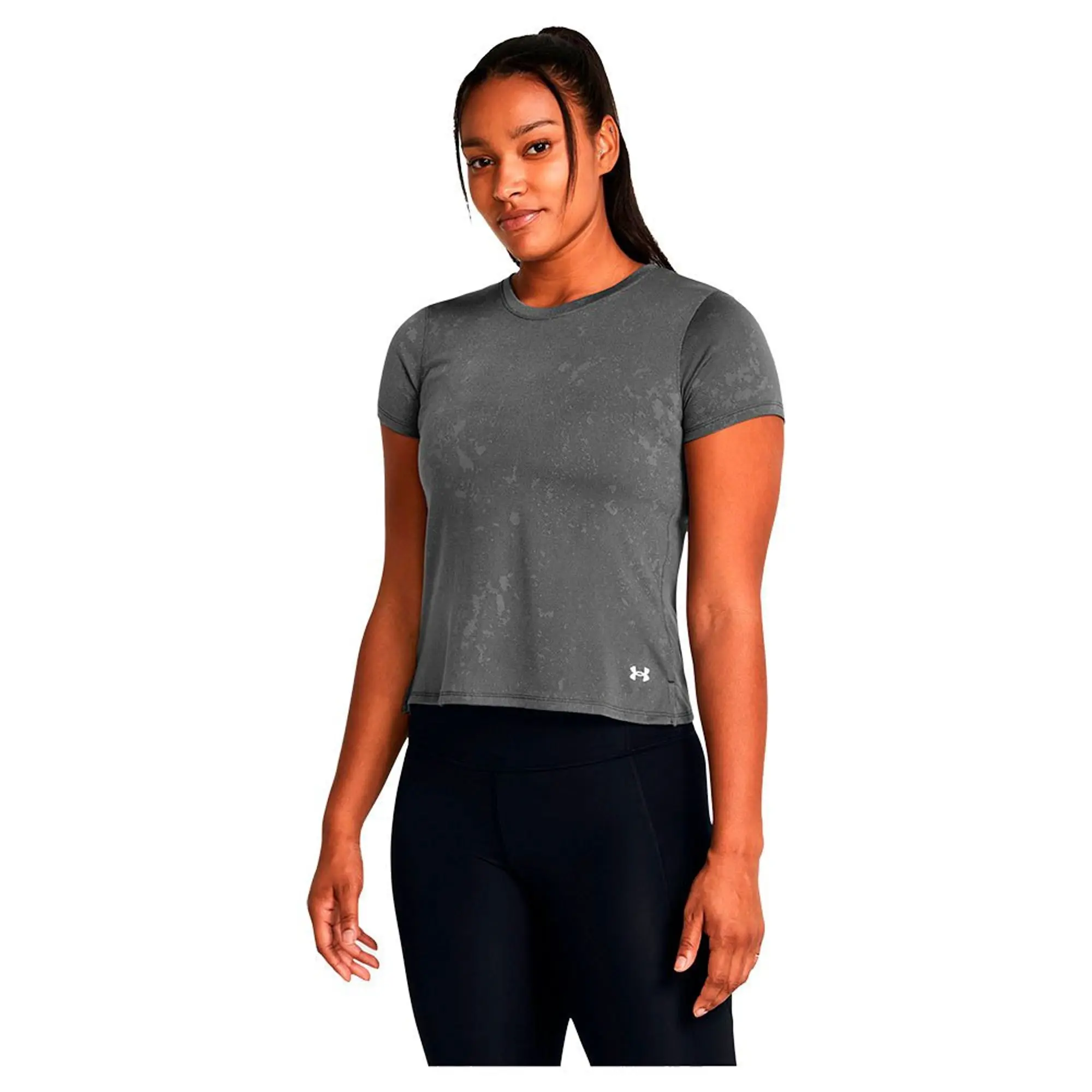 Under Armour Launch Short Sleeve T-shirt  - Grey