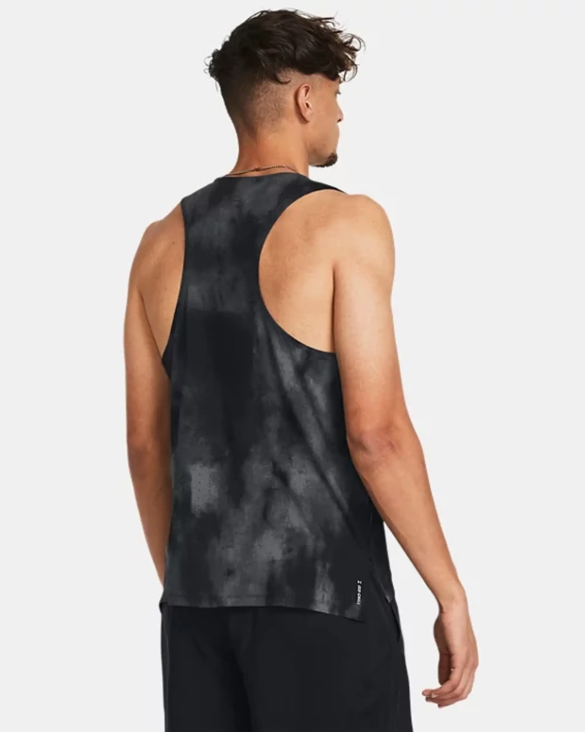 Under Armour Armour Ua Launch Elite Prt Singlet Running Vest Mens - Black