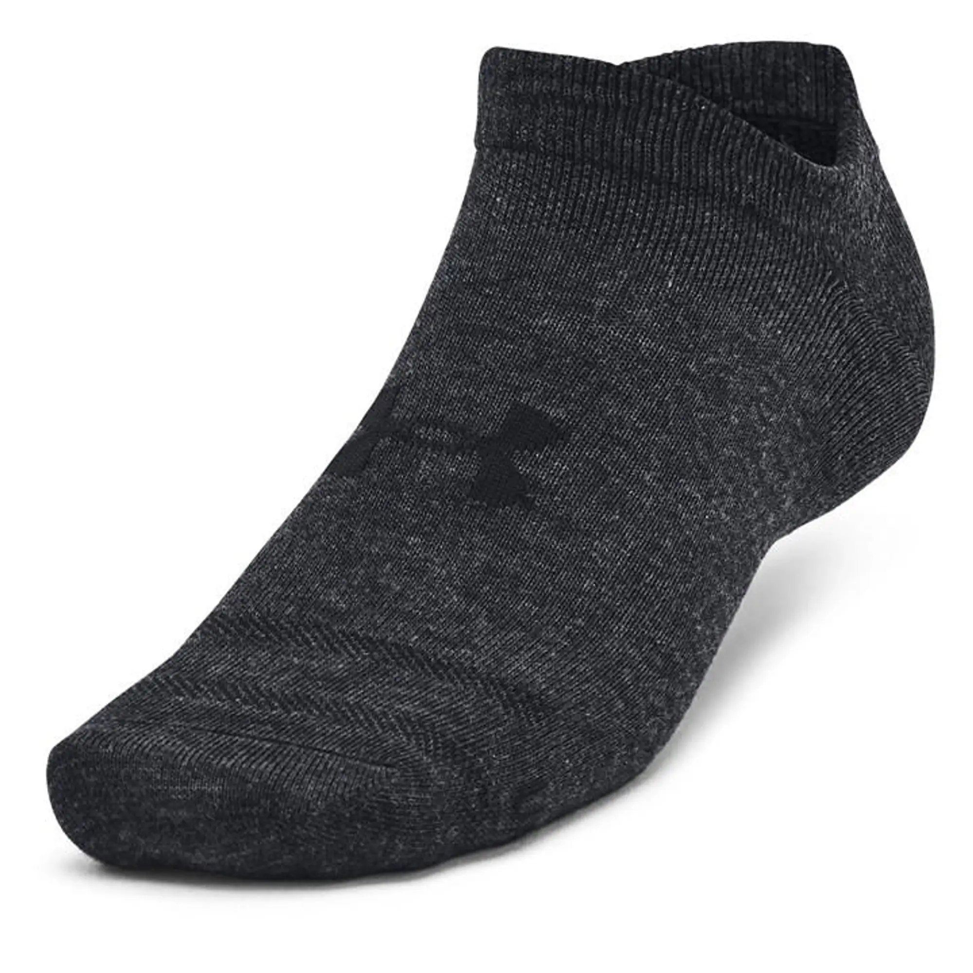 Under Armour Essential No Show 3pk - Black