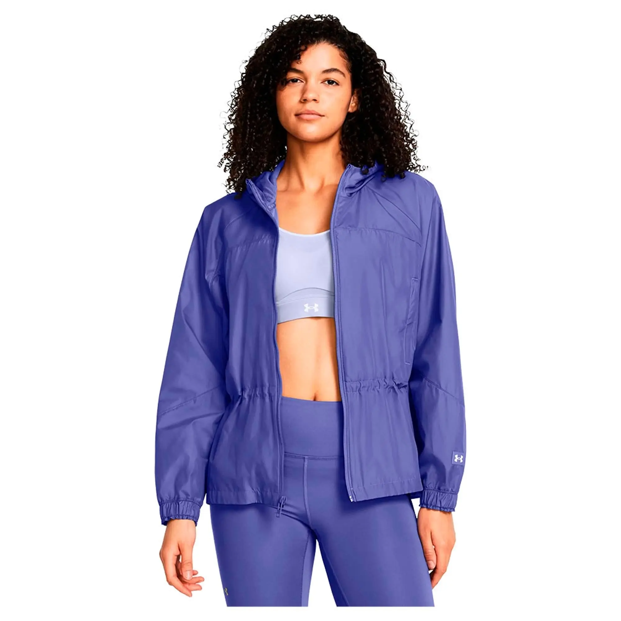 Women's  Under Armour  Vanish Elite Woven Full-Zip Oversized Jacket Starlight / Starlight XS