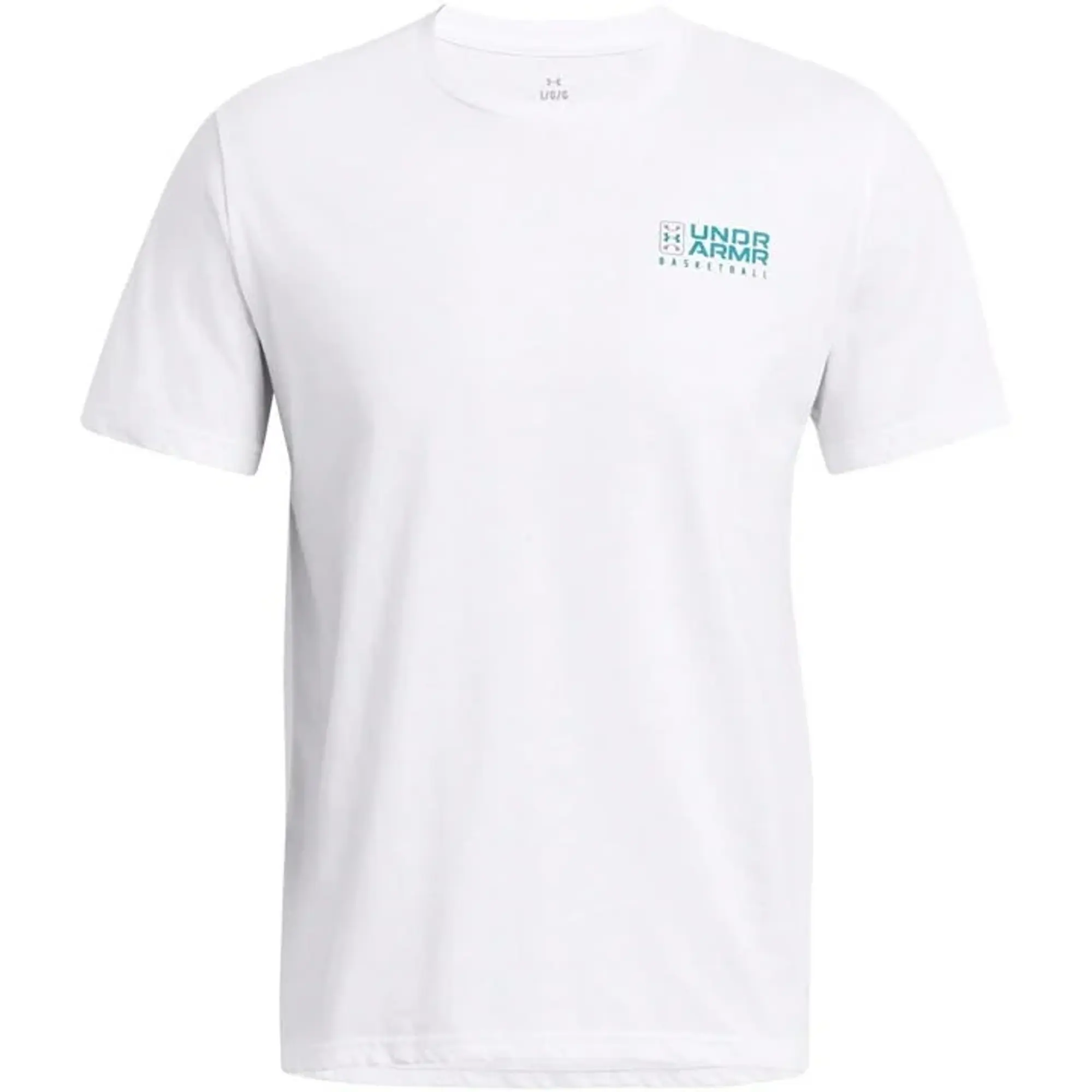Under Armour Bball Logo Court SS - White