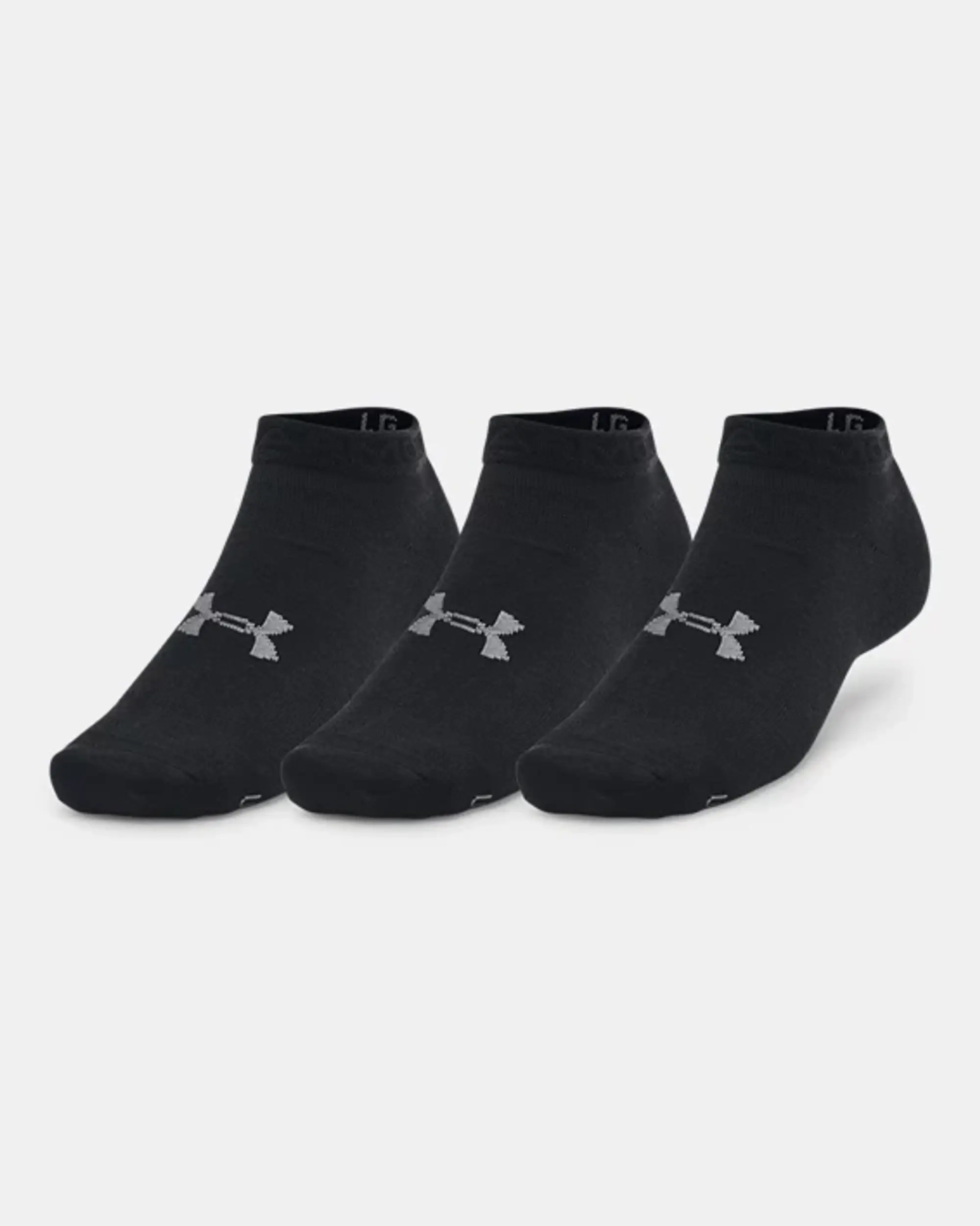 Under Armour Essential Low Cut 3pk - Black