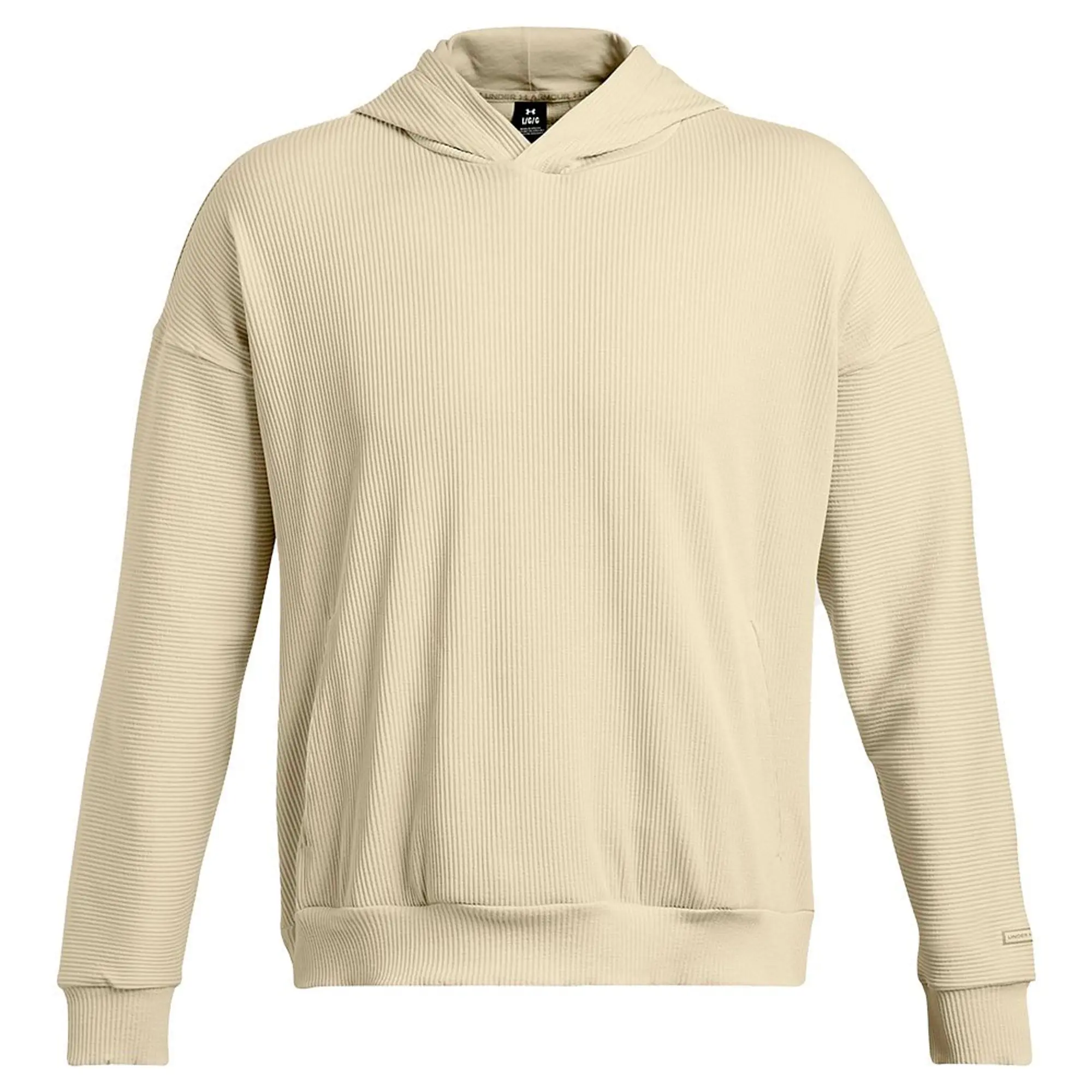 Men's  Under Armour  Journey Rib Hoodie Silt / Timberwolf Taupe XXL