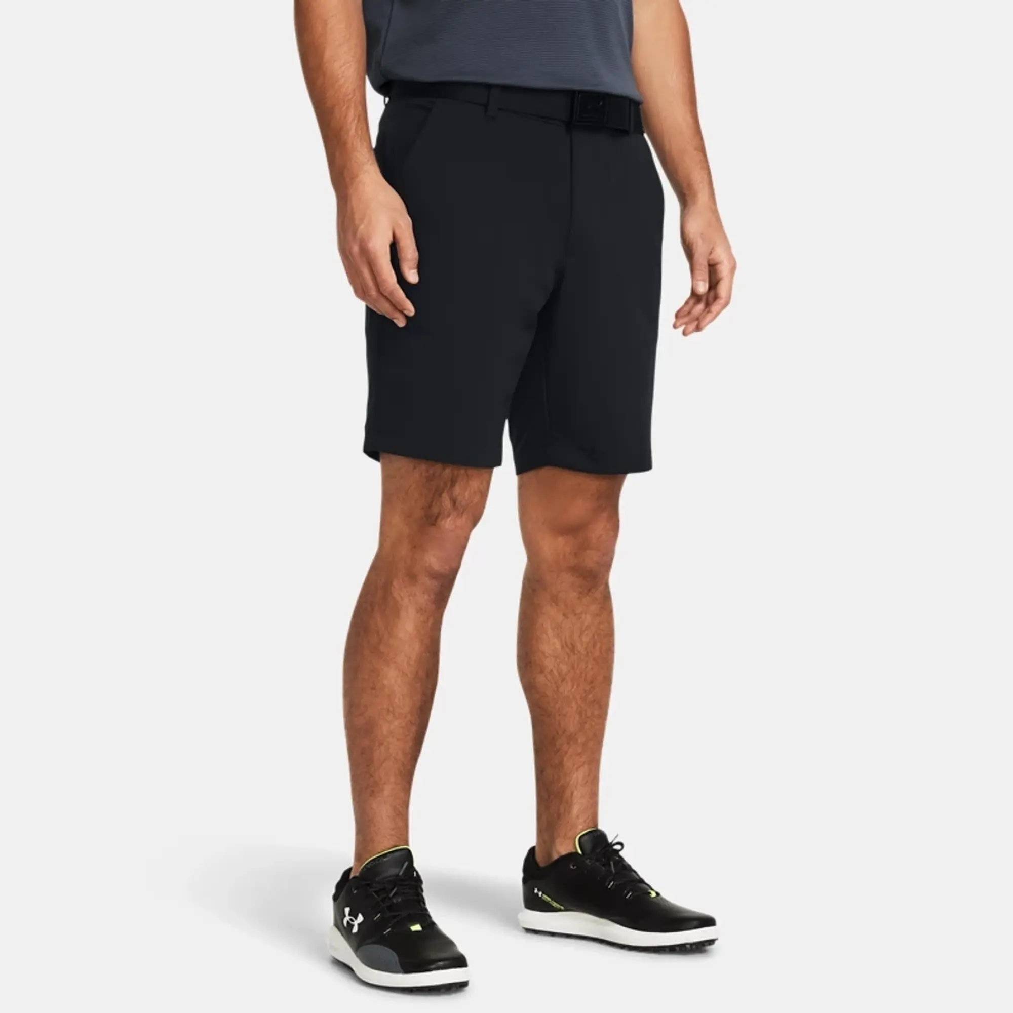 Men's  Under Armour  Matchplay Tapered Shorts Black / Black 40