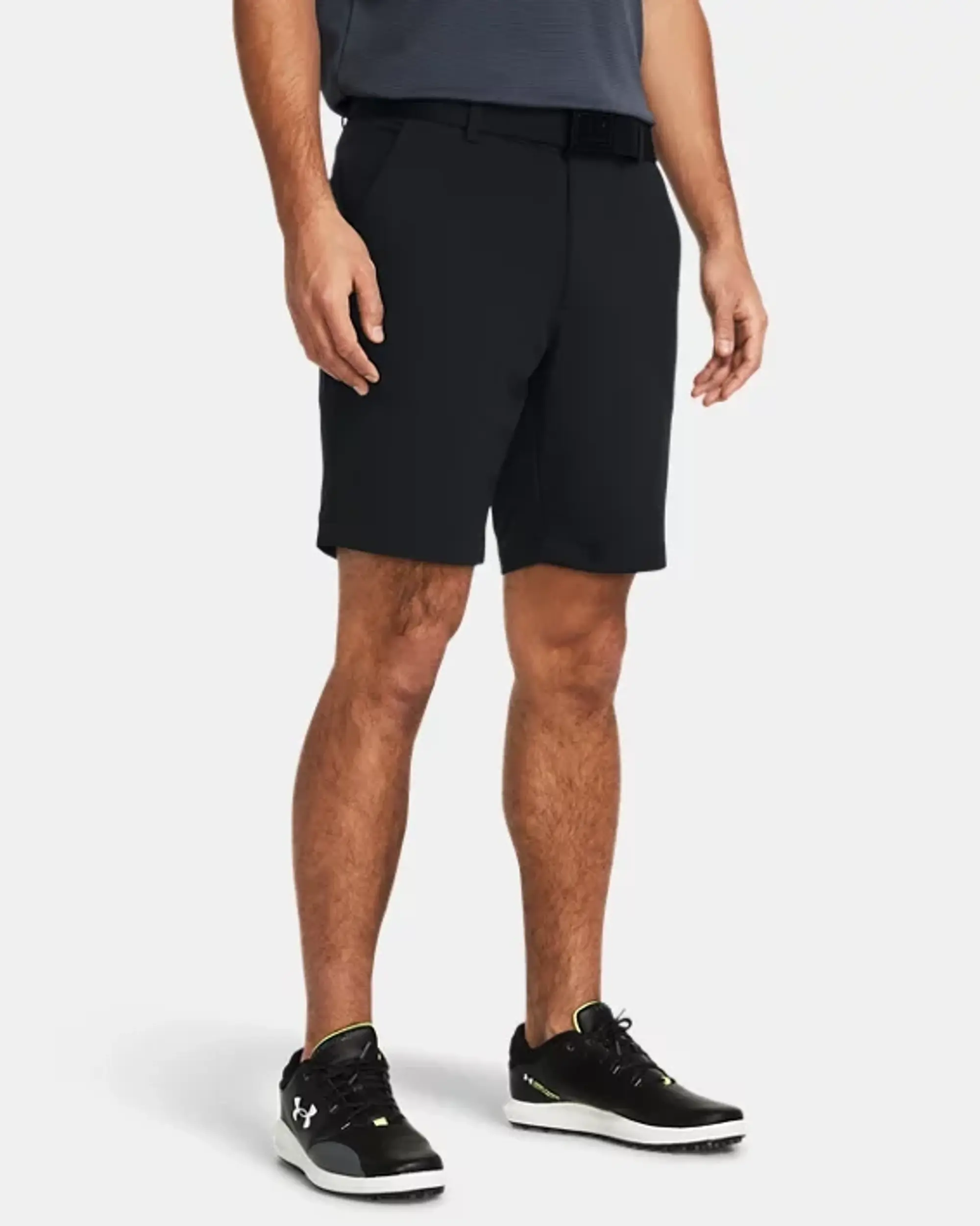 Men's  Under Armour  Matchplay Tapered Shorts Black / Black 40